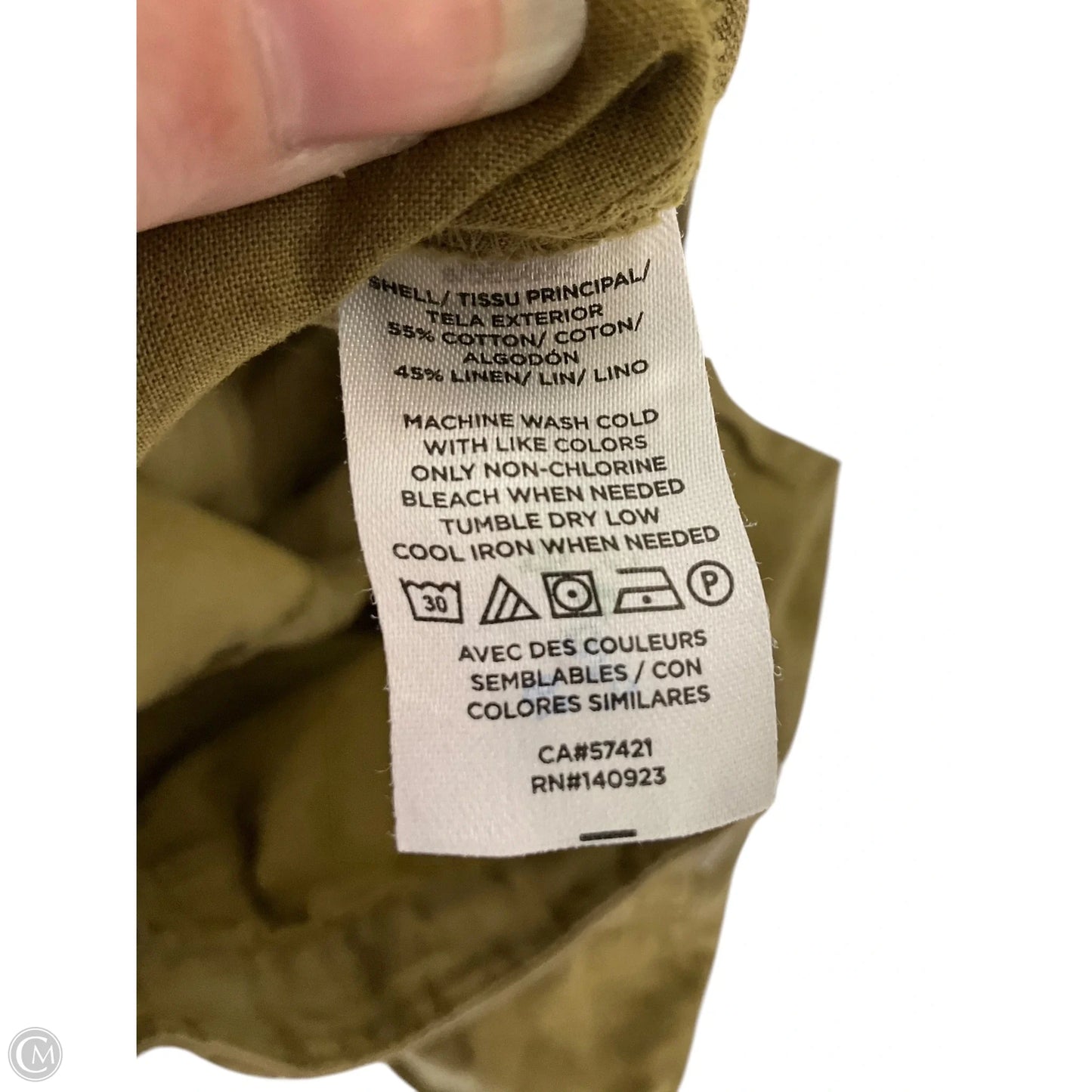 Shorts By Loft In Green, Size: 14