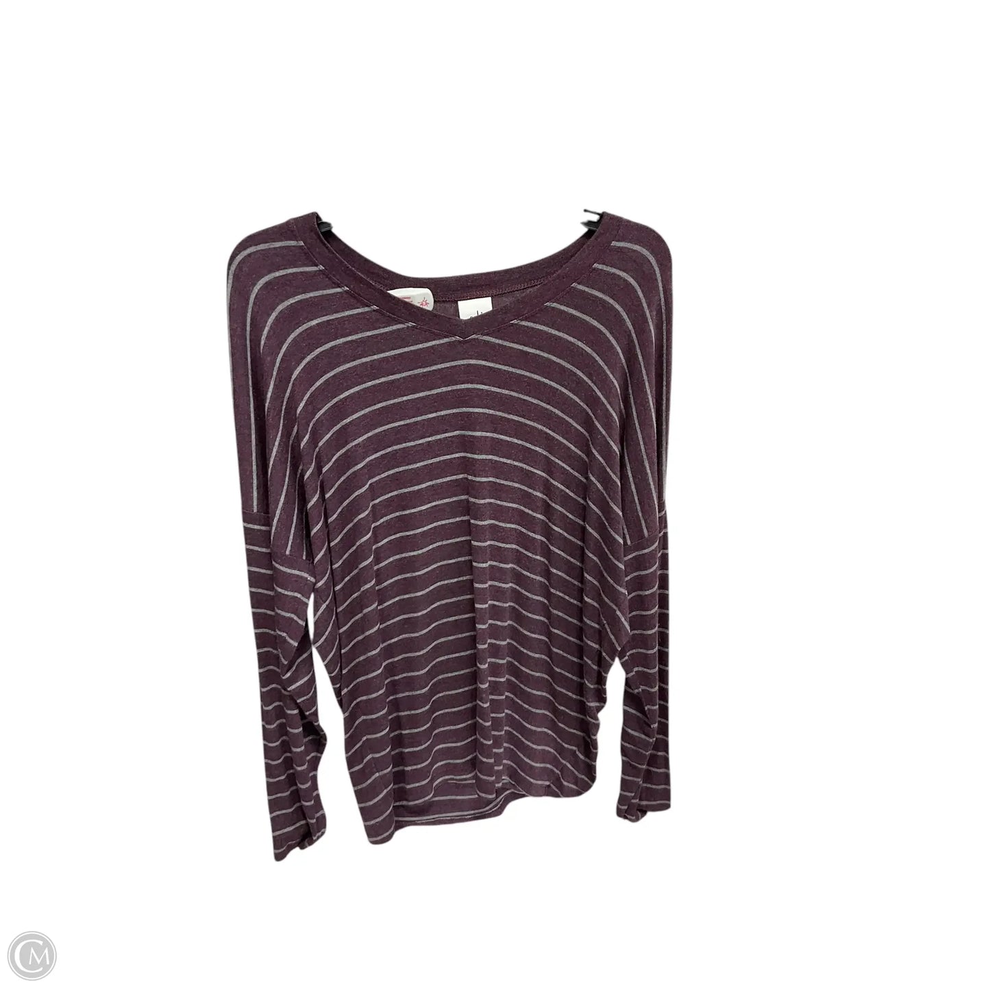Top Long Sleeve By Cabi In Purple, Size: S
