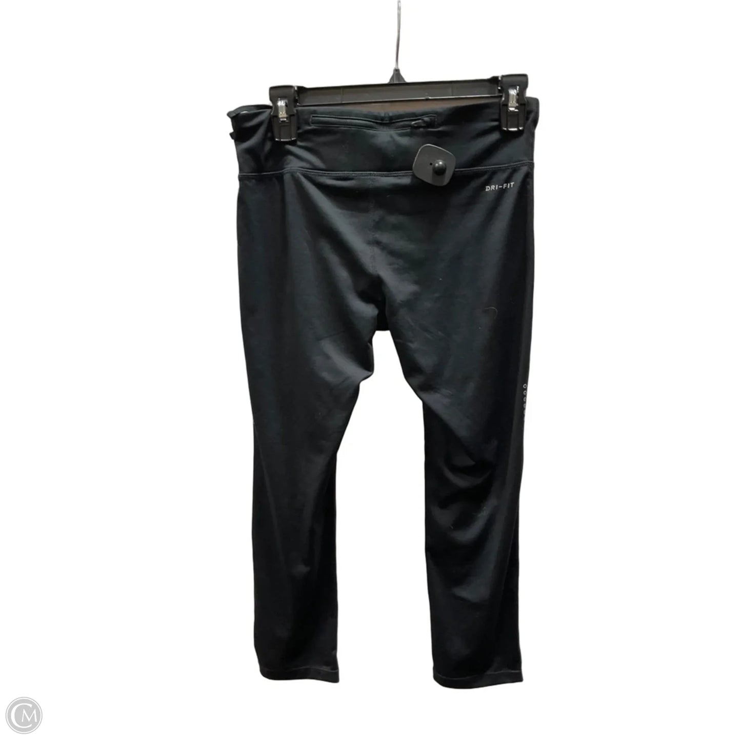 Athletic Leggings Capris By Nike In Black, Size: M