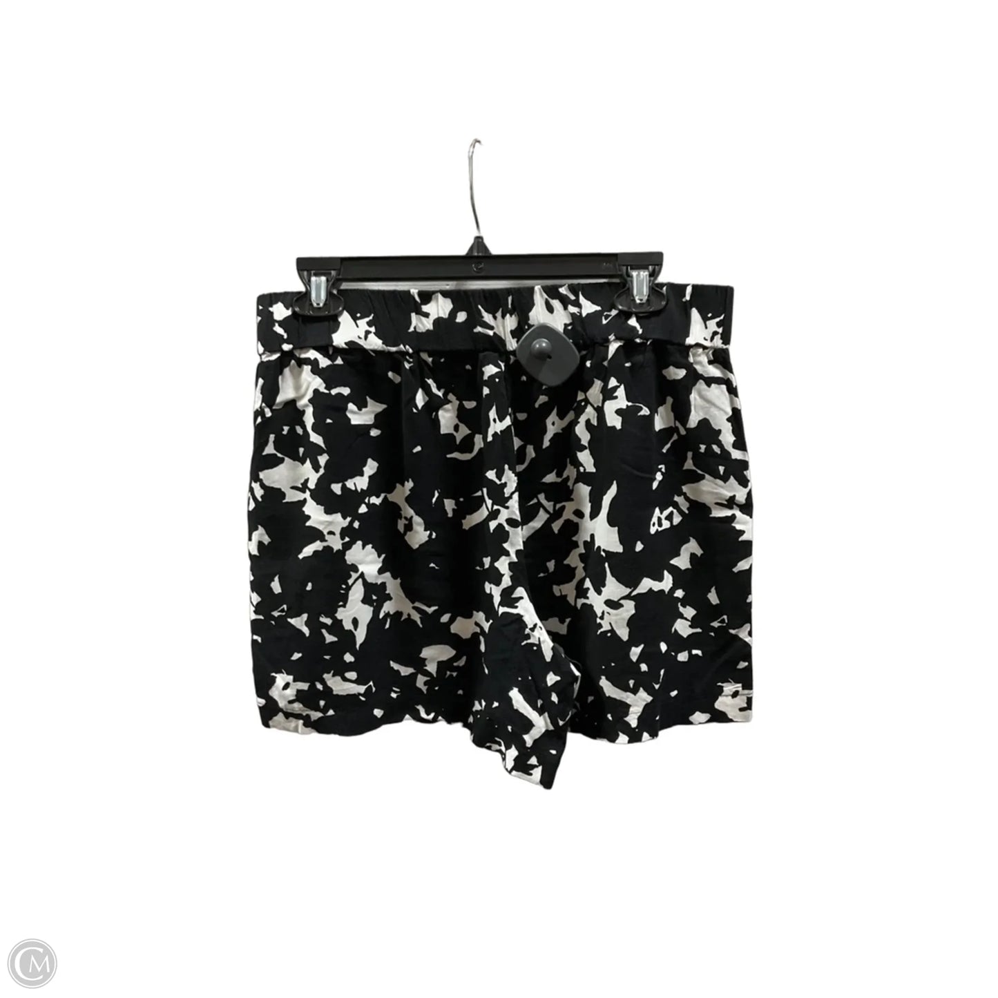 Shorts By Nine West In Black & White, Size: M