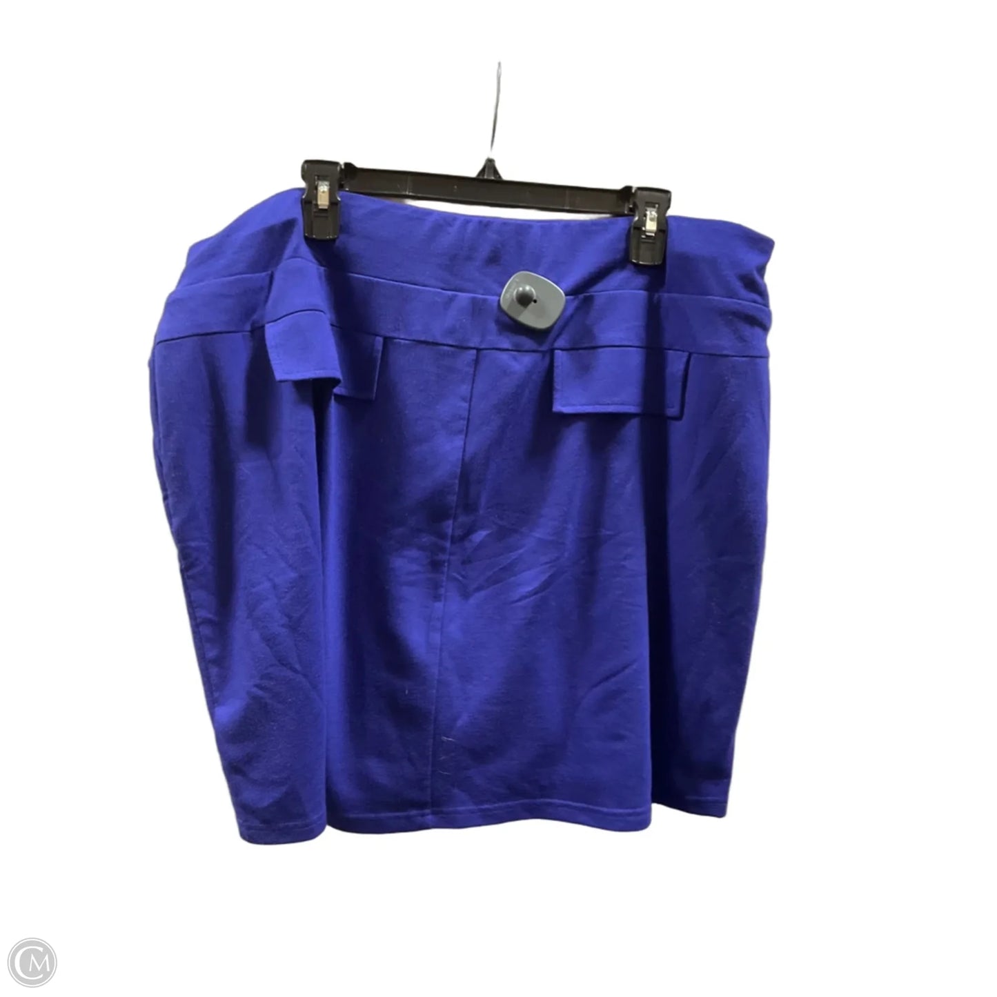 Skirt Mini & Short By Jones New York In Blue, Size: 2x