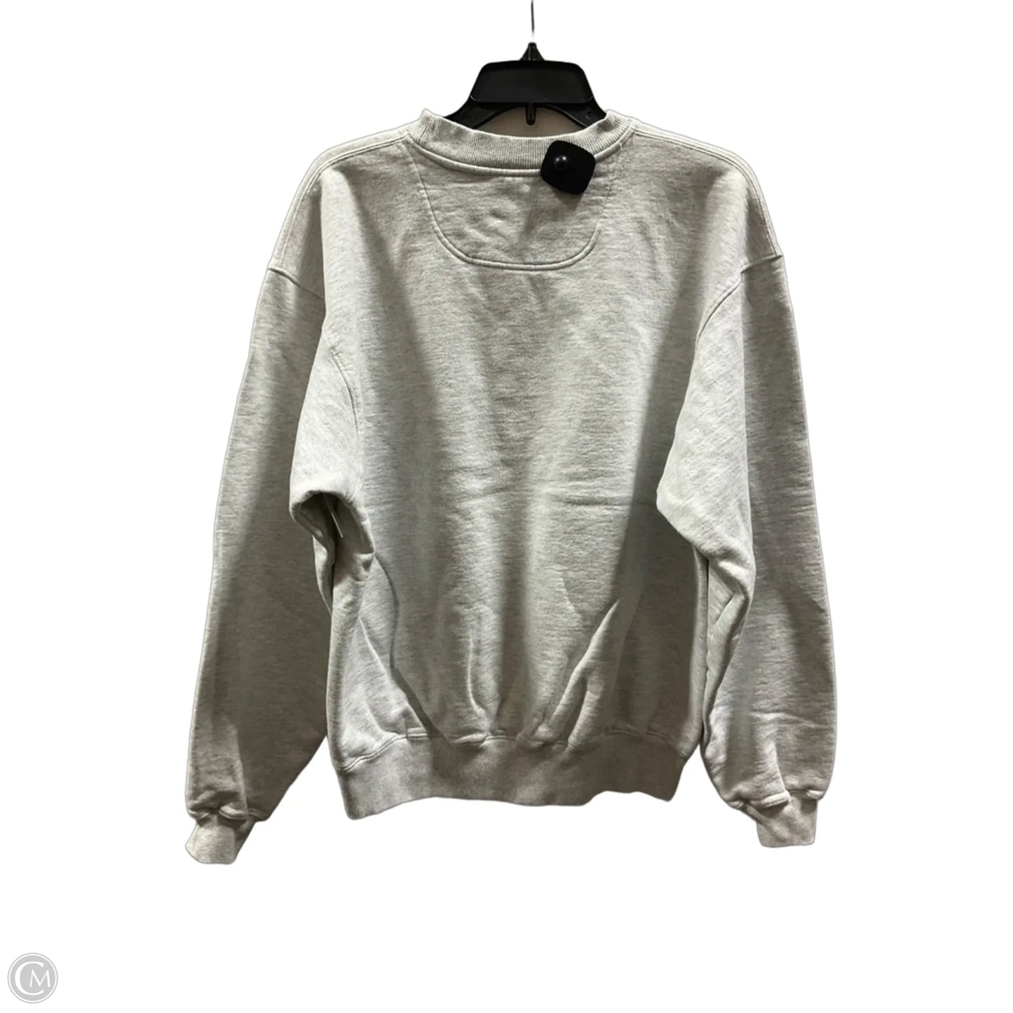 Sweatshirt Crewneck By Champion In Grey, Size: L