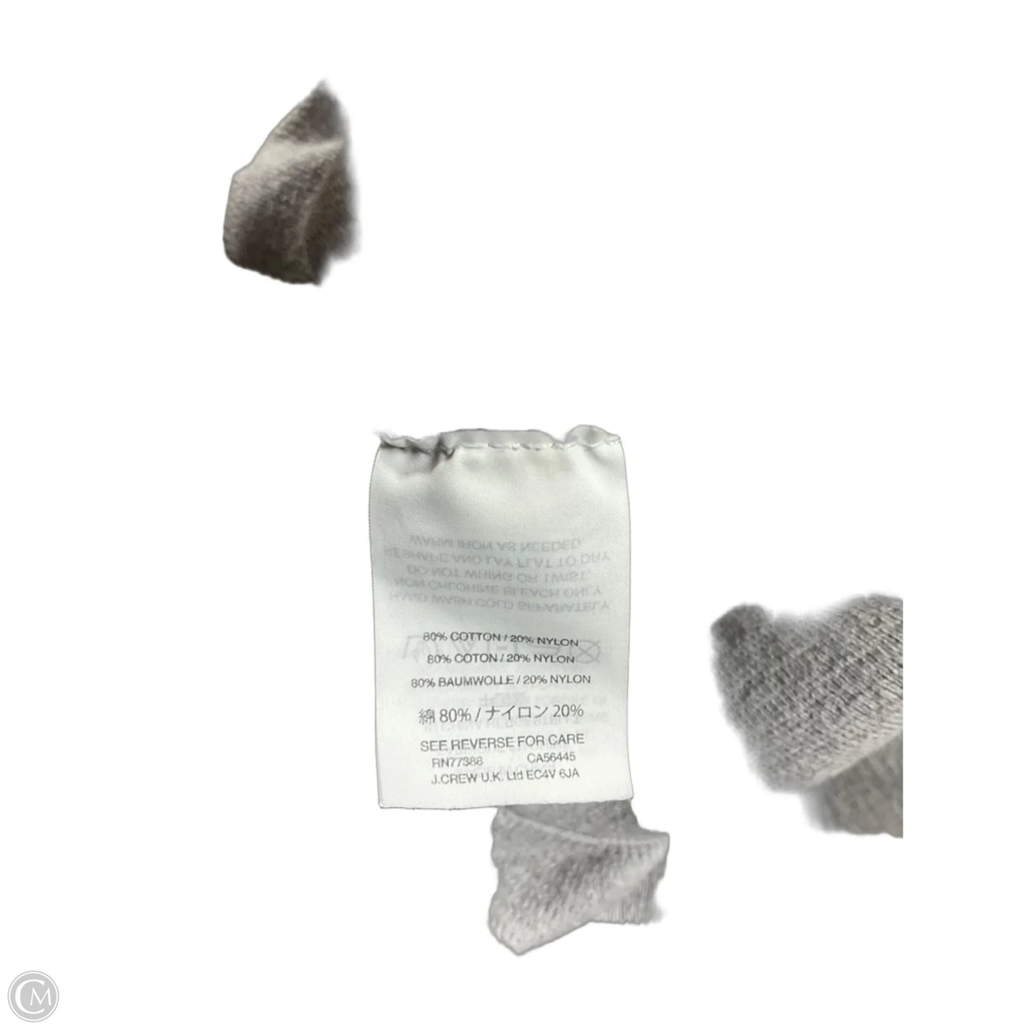 Top Sleeveless By Madewell In Grey, Size: M
