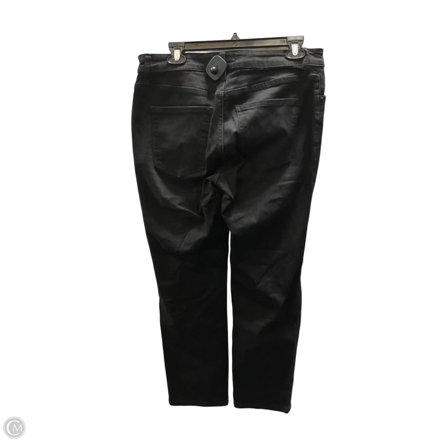 Jeans Straight By Kut In Black, Size: 8