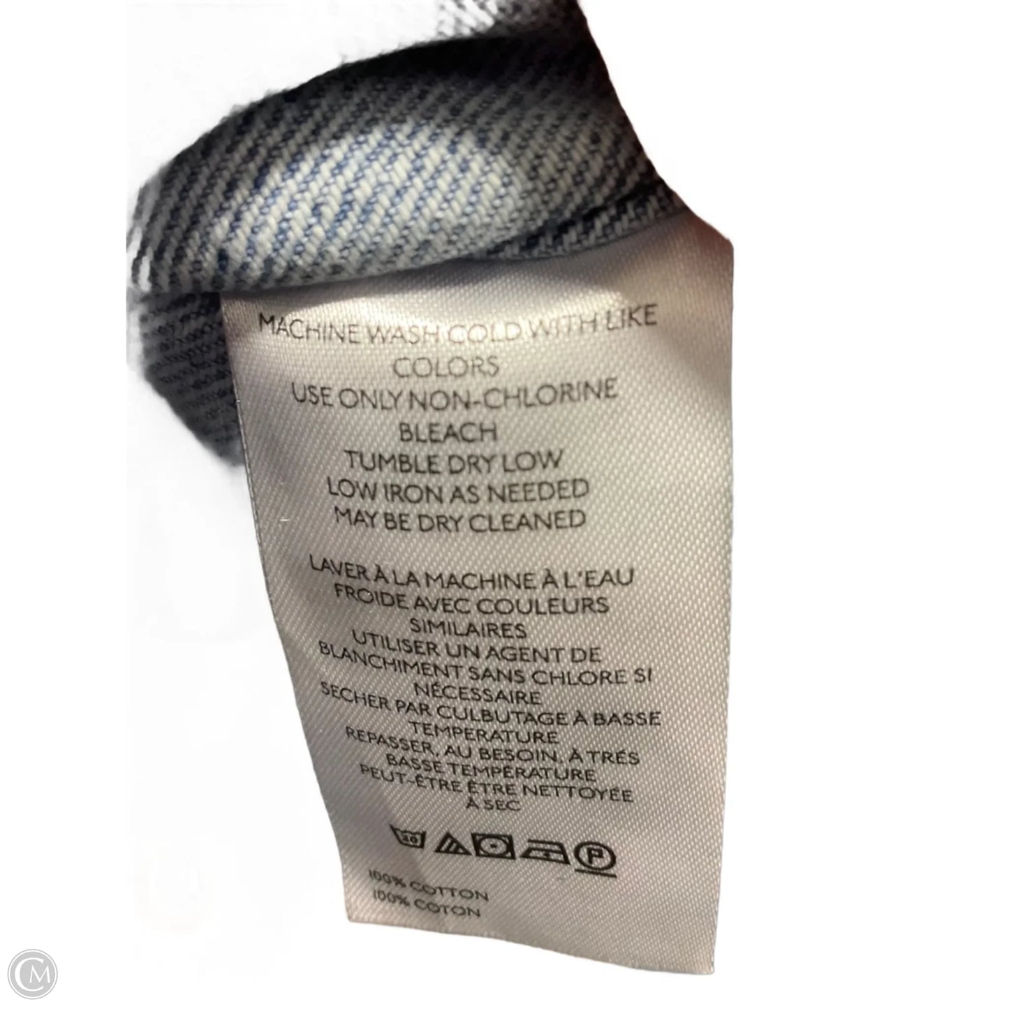 Jacket Denim By Pilcro In Blue Denim, Size: Xs