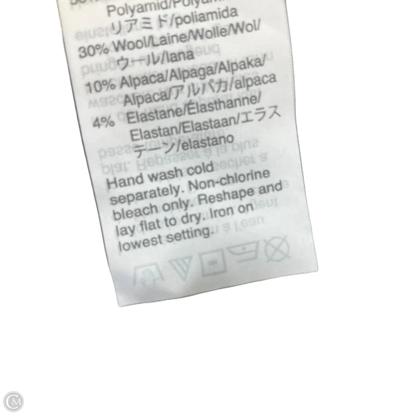 Top Long Sleeve By J. Crew In Black & Brown, Size: L