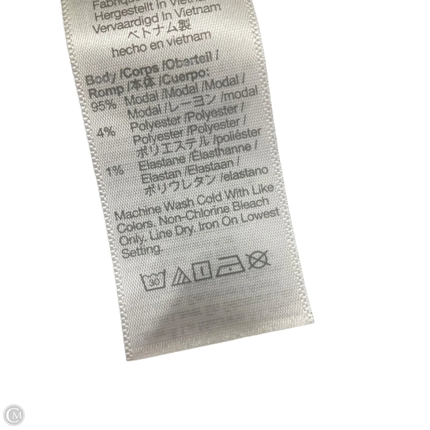 Top Long Sleeve By Madewell In Beige, Size: M