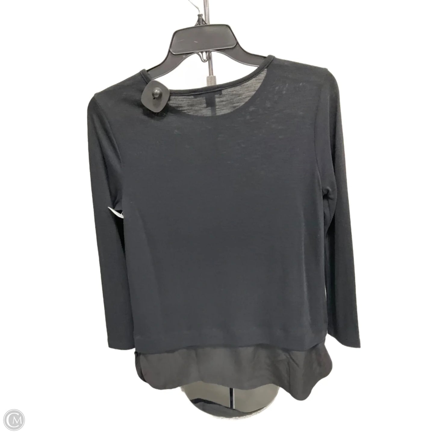 Top Long Sleeve By J. Crew In Black, Size: Xs