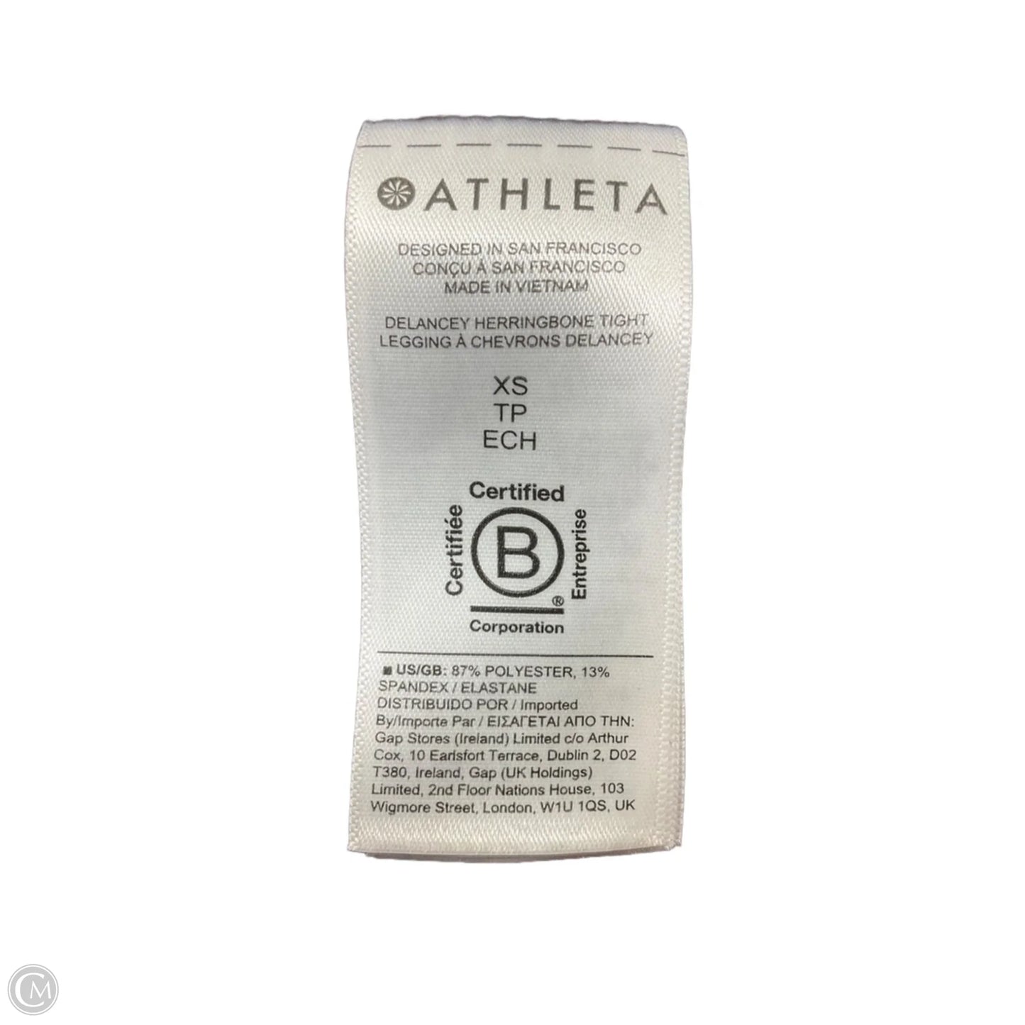 Athletic Leggings By Athleta In Brown, Size: Xs