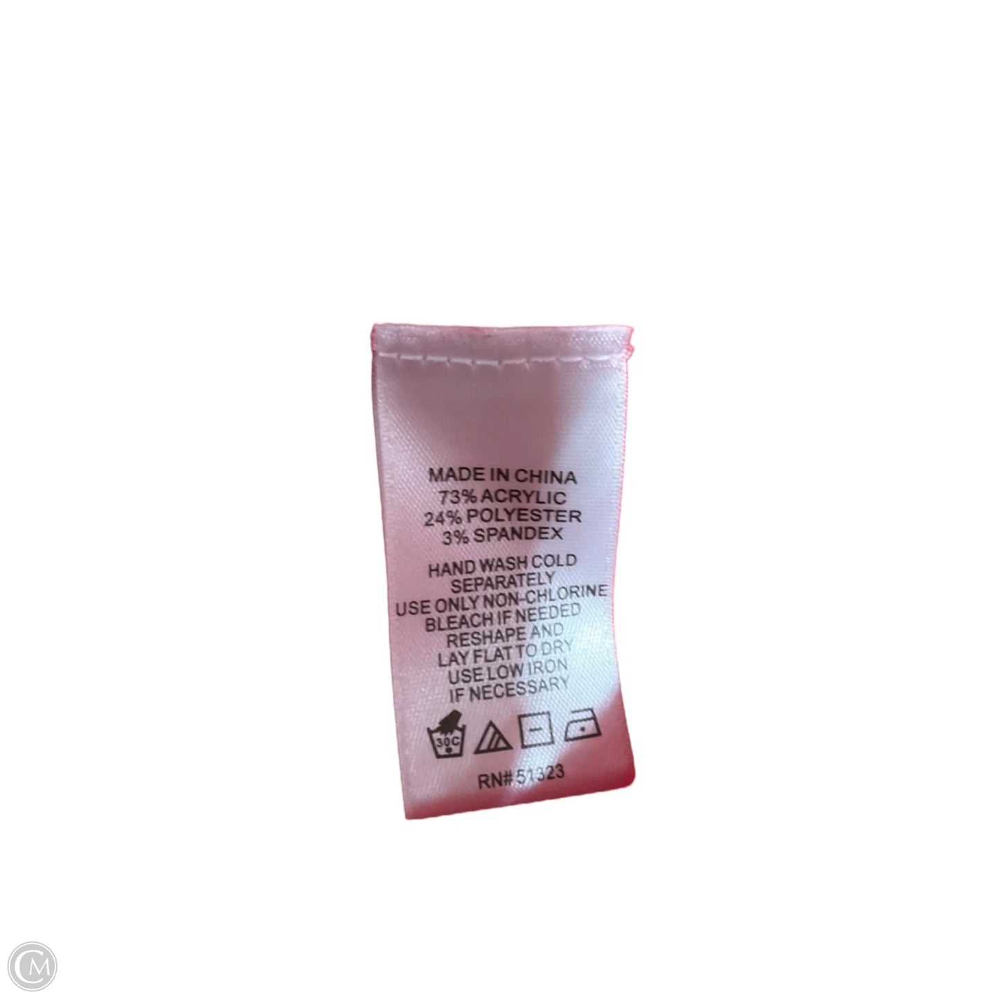 Sweater By Cece In Red, Size: 1x