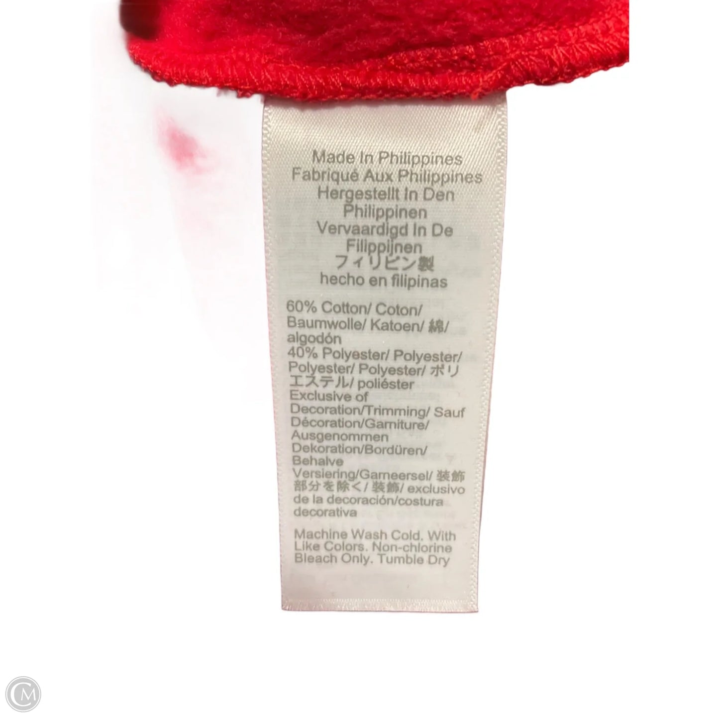 Sweatshirt Crewneck By J. Crew In Red, Size: Xs