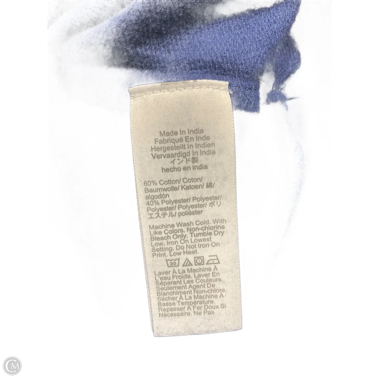 Top Long Sleeve By J. Crew In Blue, Size: S