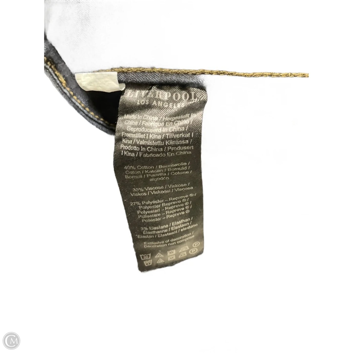 Jeans Boot Cut By Liverpool In Blue Denim, Size: 10