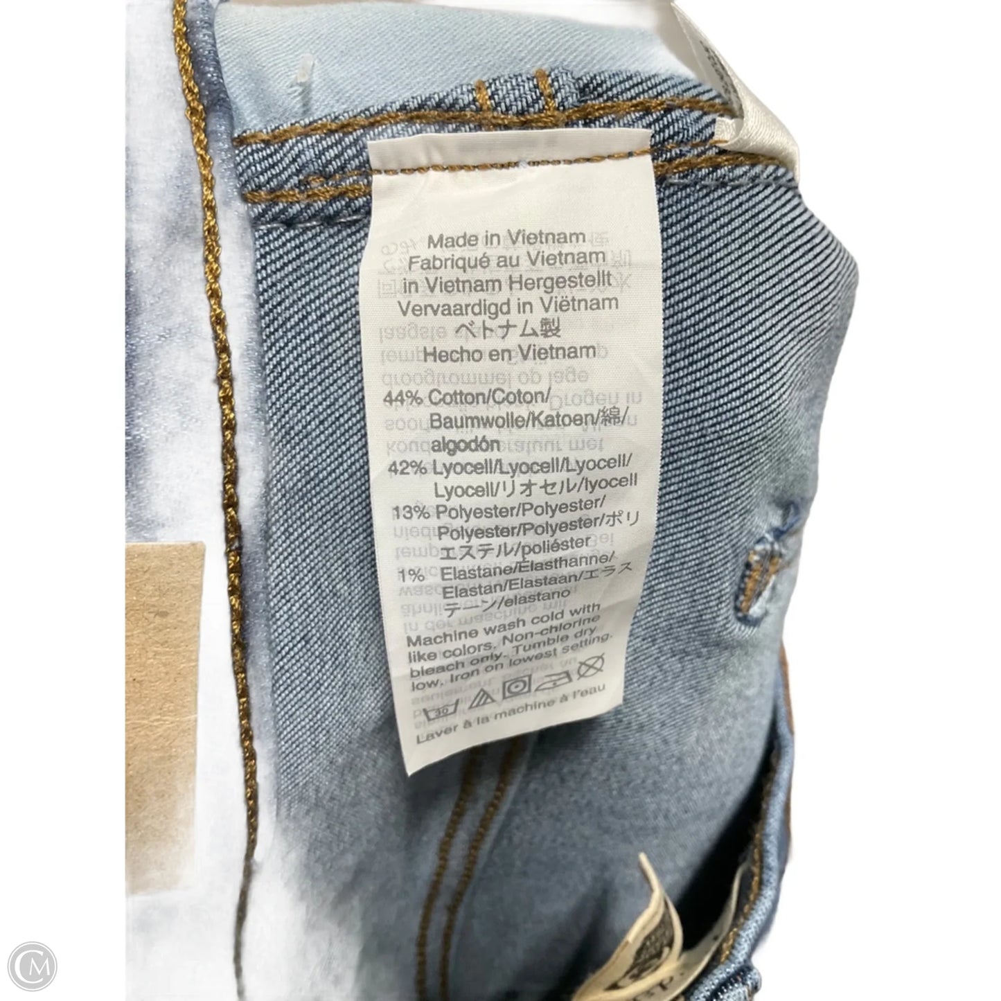 Jeans Skinny By Madewell In Blue Denim, Size: 6