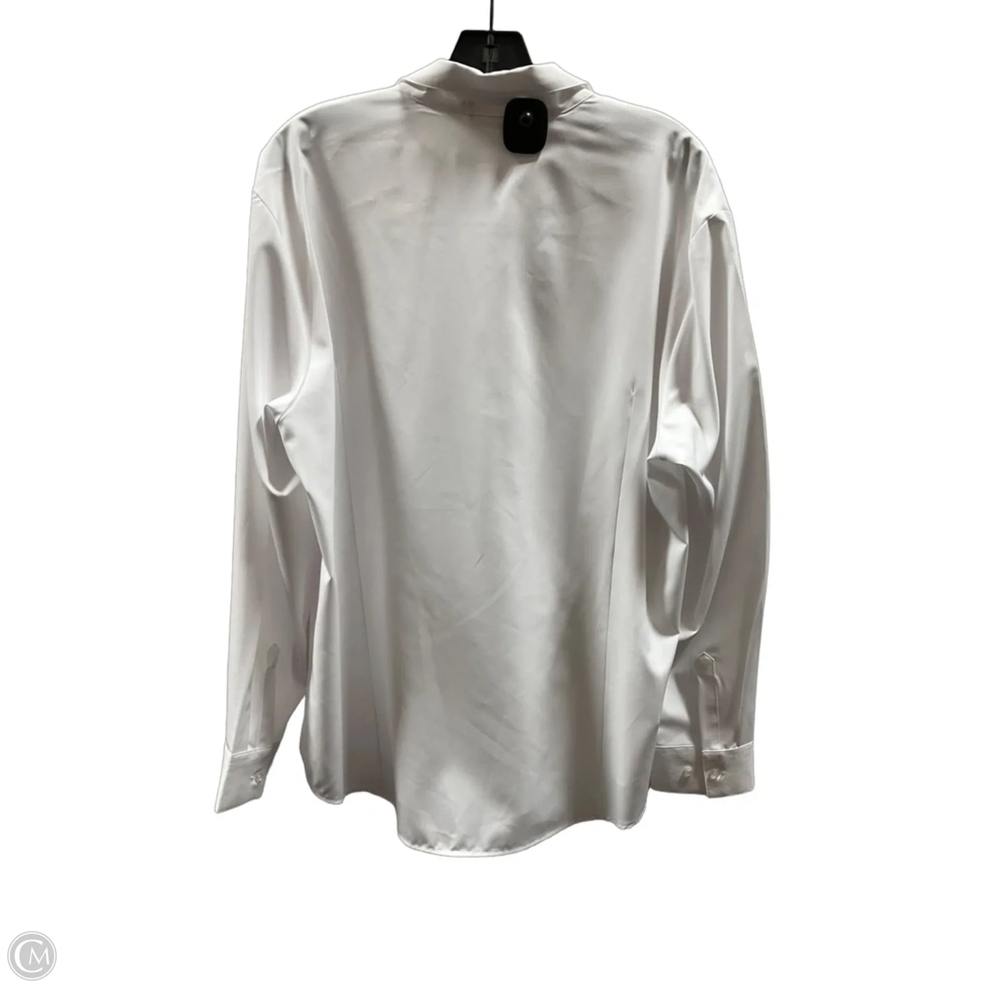 Blouse Long Sleeve By Cmf In White, Size: 2x