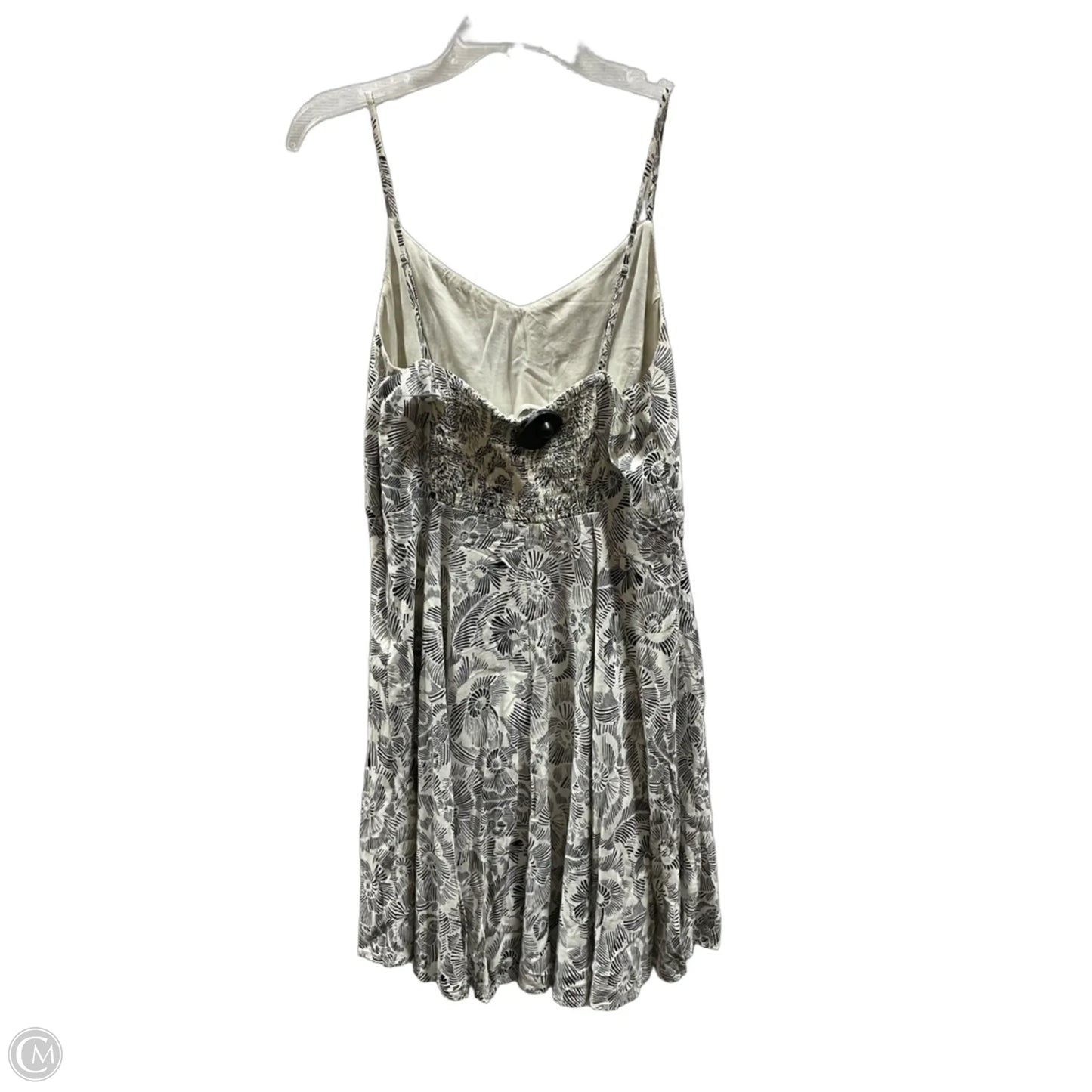 Dress Casual Midi By Old Navy In Black & White, Size: L