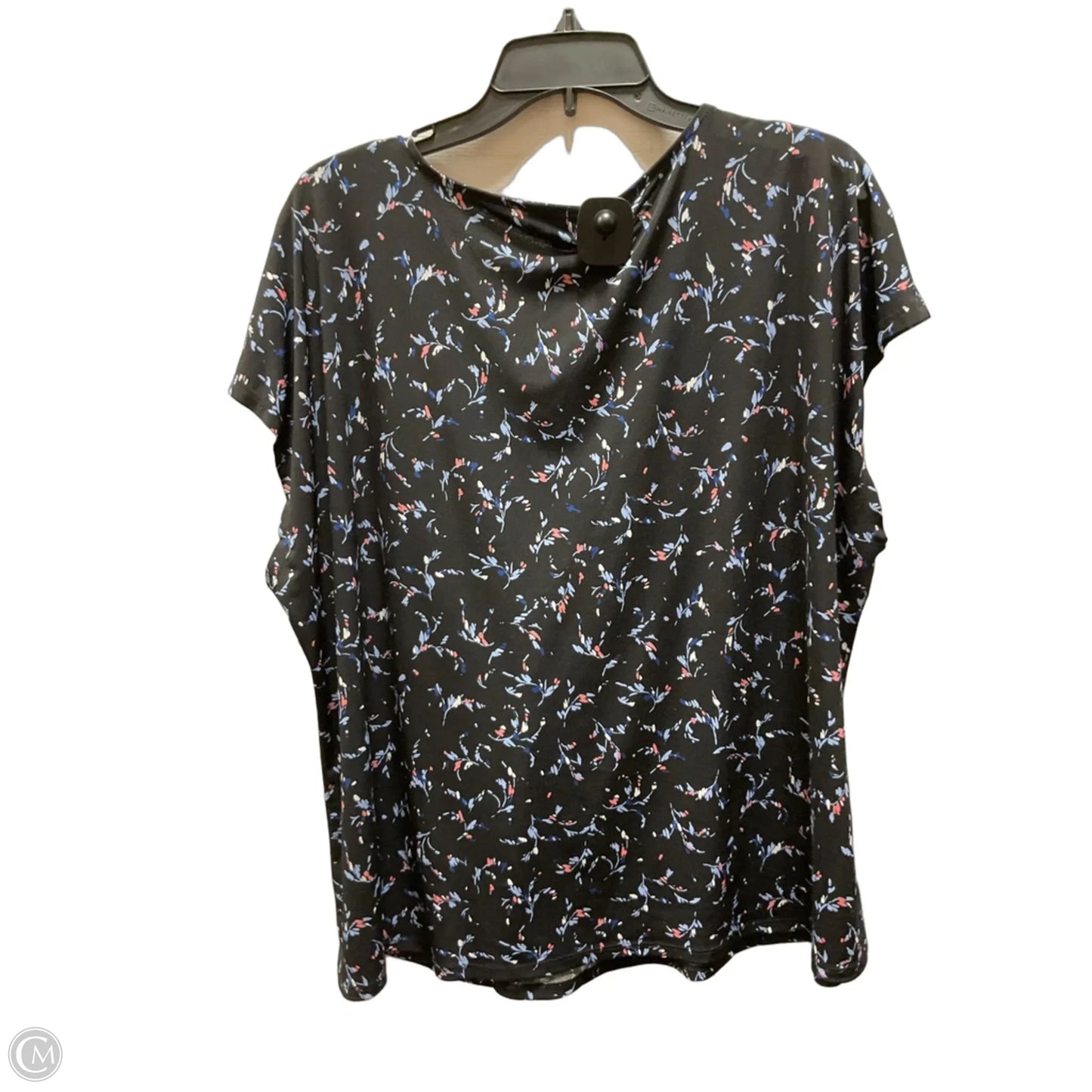 Top Short Sleeve By Lane Bryant In Floral Print, Size: 3x