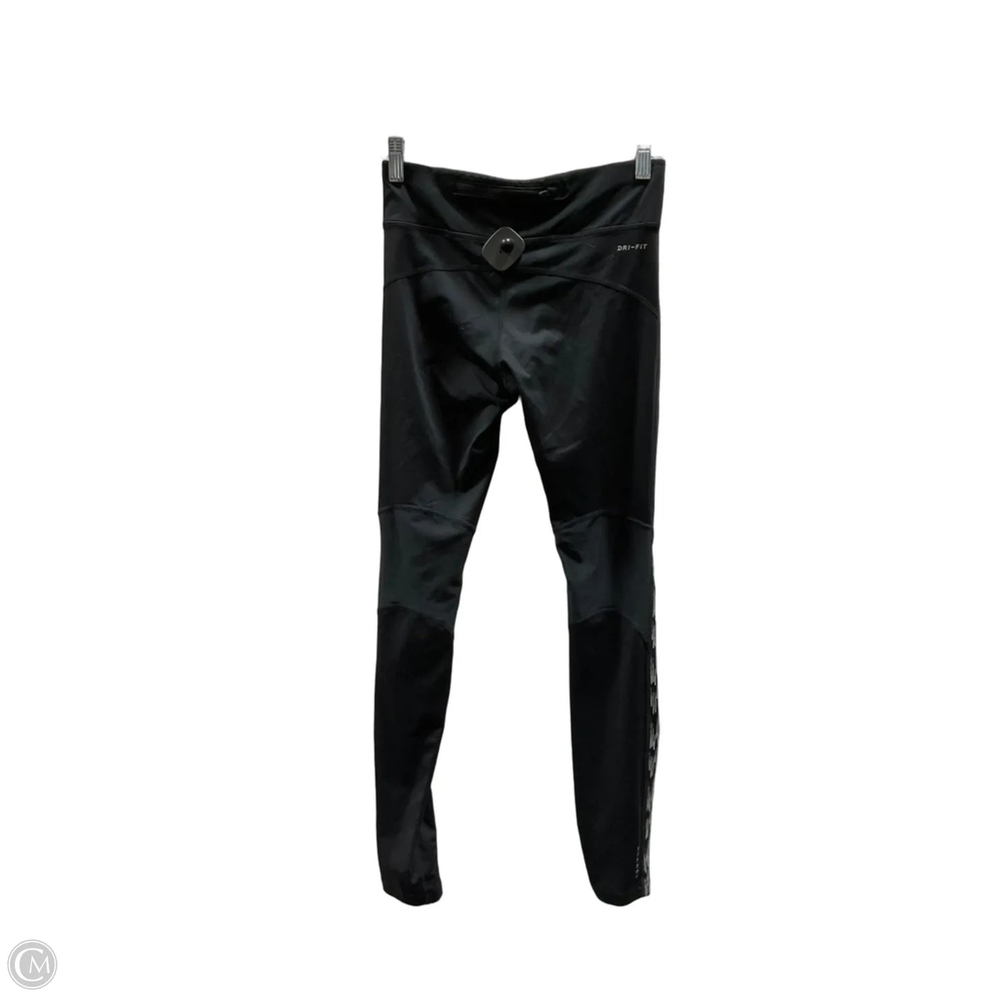 Athletic Leggings By Nike In Black, Size: M