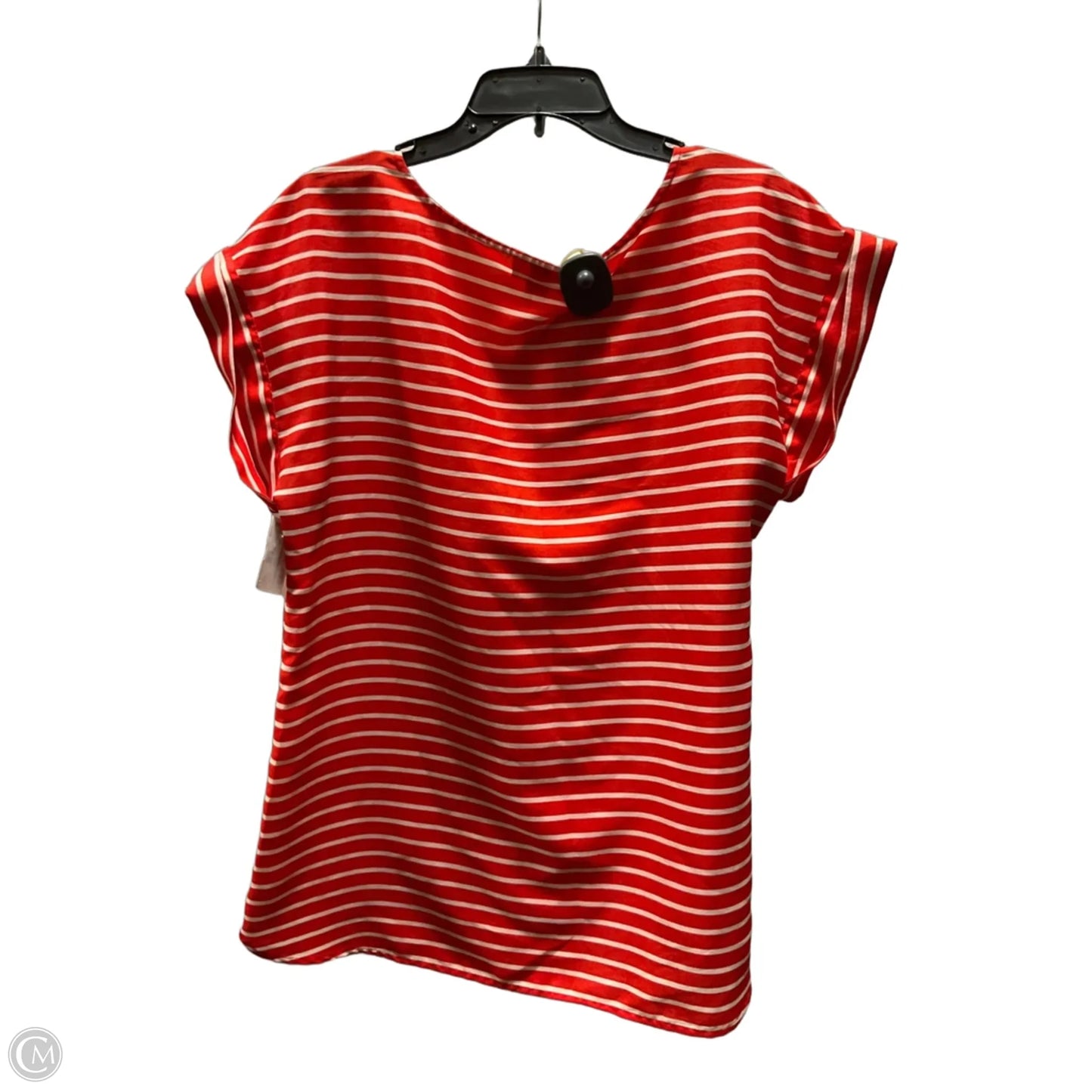 Top Sleeveless By Loft In Striped Pattern, Size: Xl