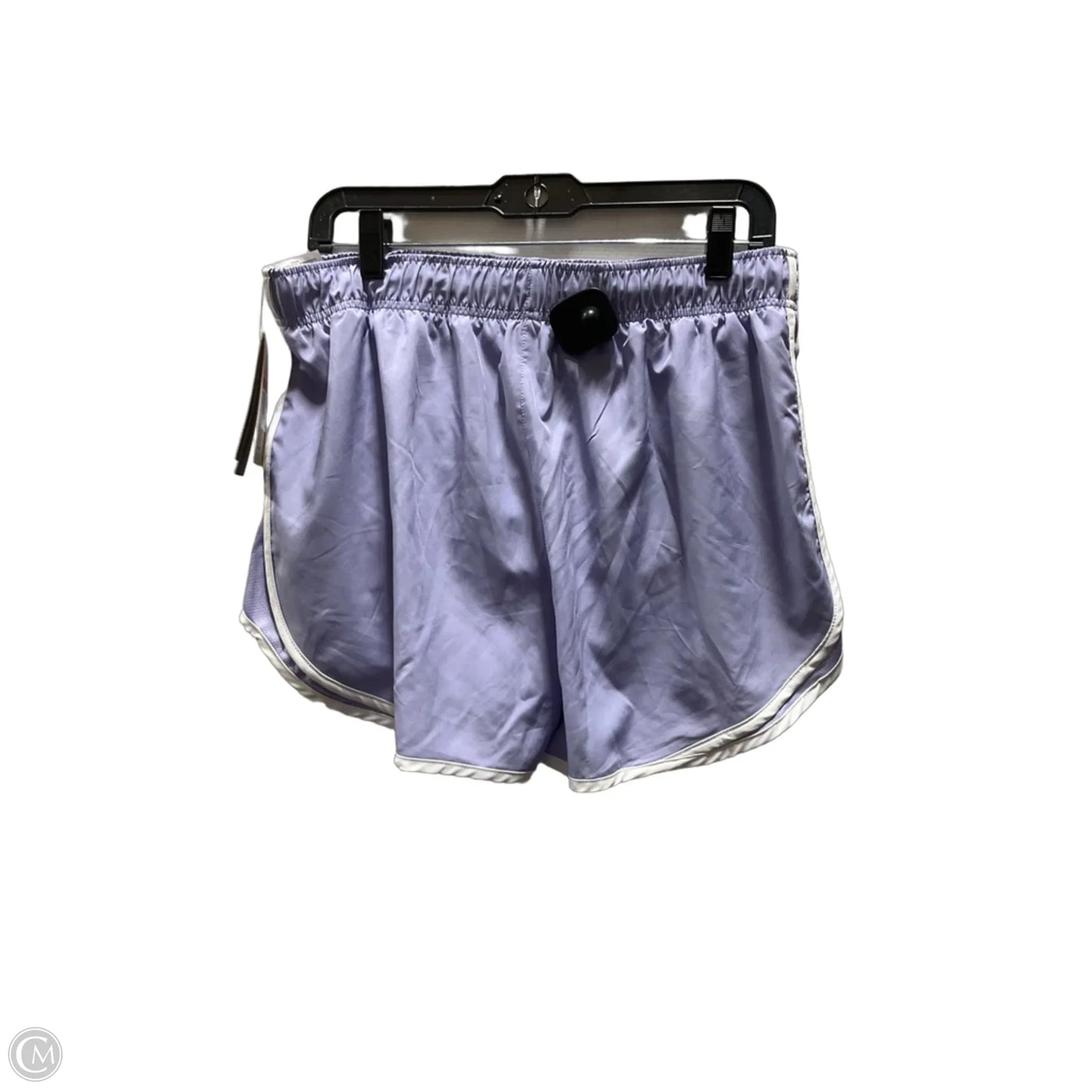 Athletic Shorts By Nike In Purple, Size: L