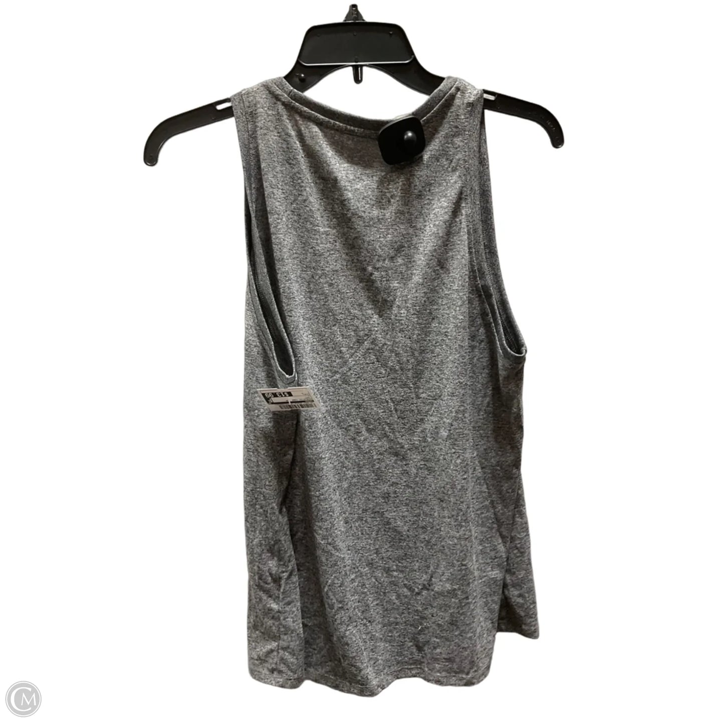 Athletic Tank Top By Nike In Grey, Size: L