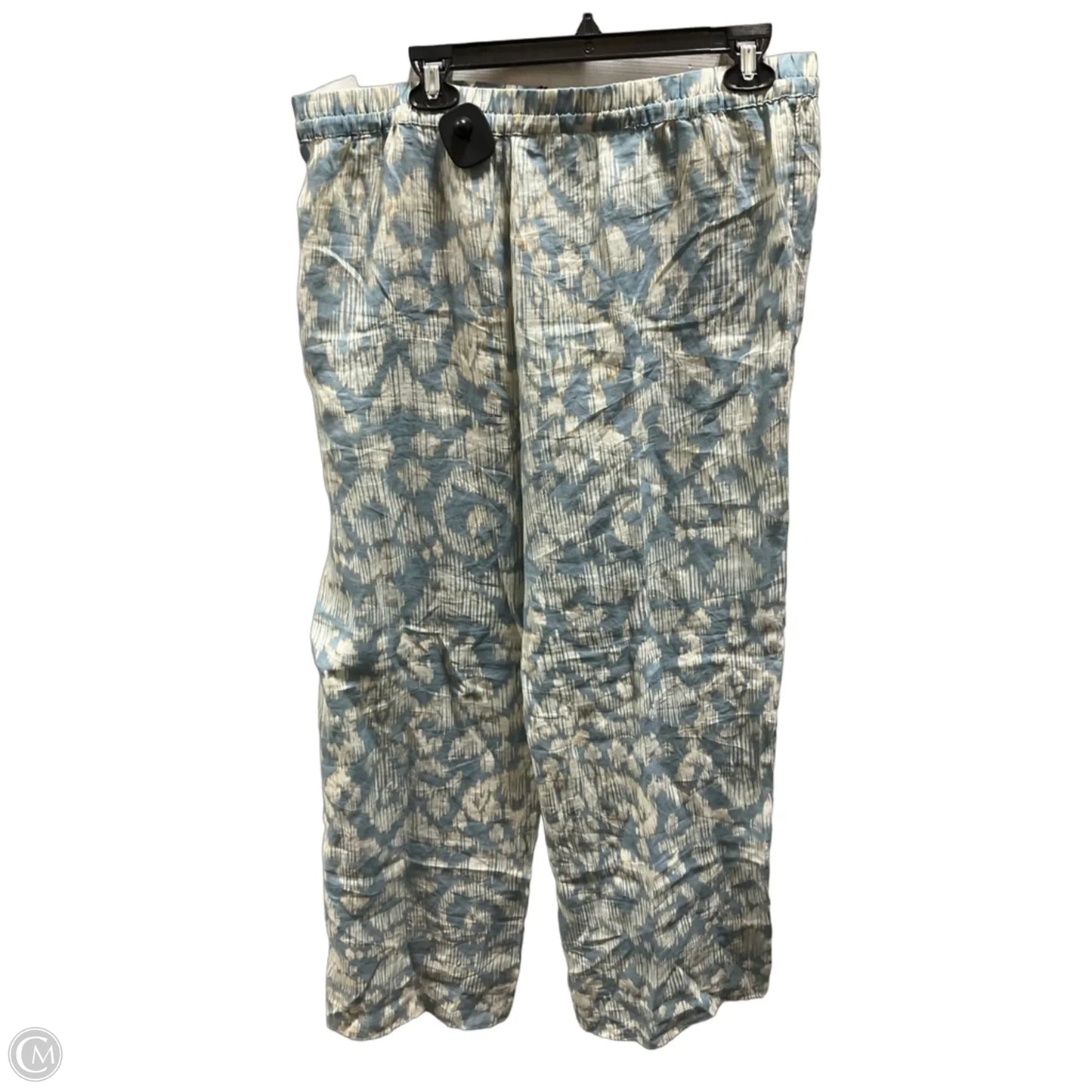 Pants Lounge By Zara In Blue & Cream, Size: Xl
