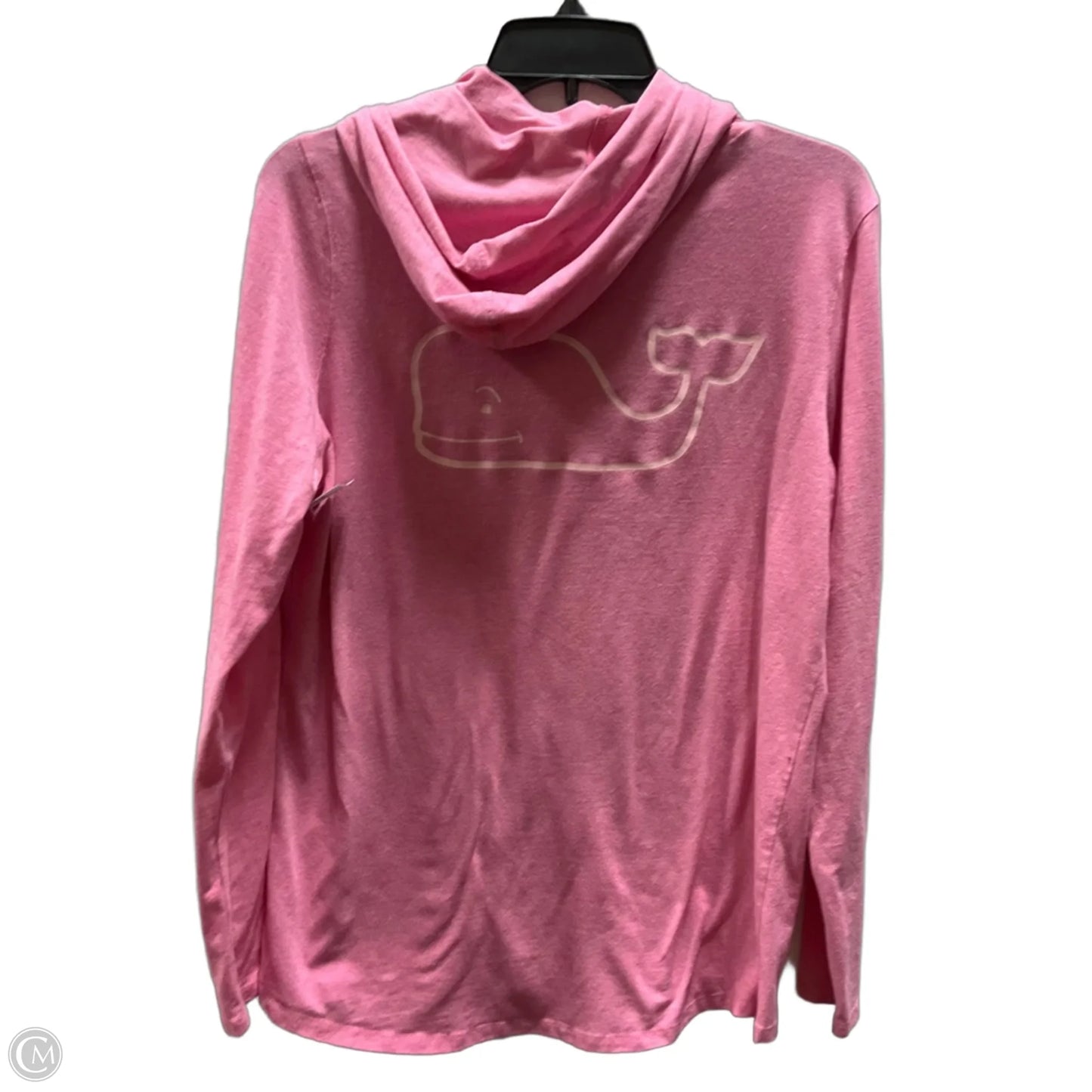 Athletic Sweatshirt Hoodie By Vineyard Vines In Pink, Size: M