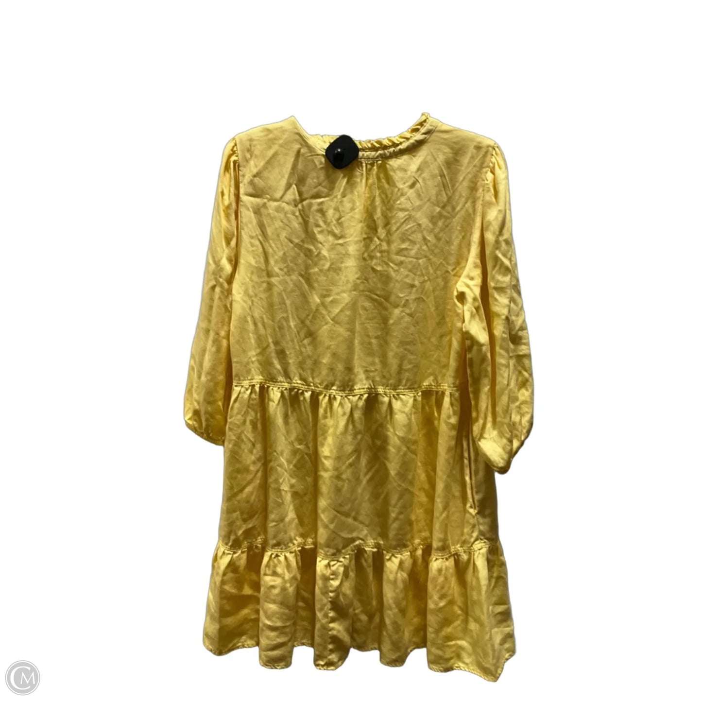 Dress Casual Short By Nurture In Yellow, Size: L
