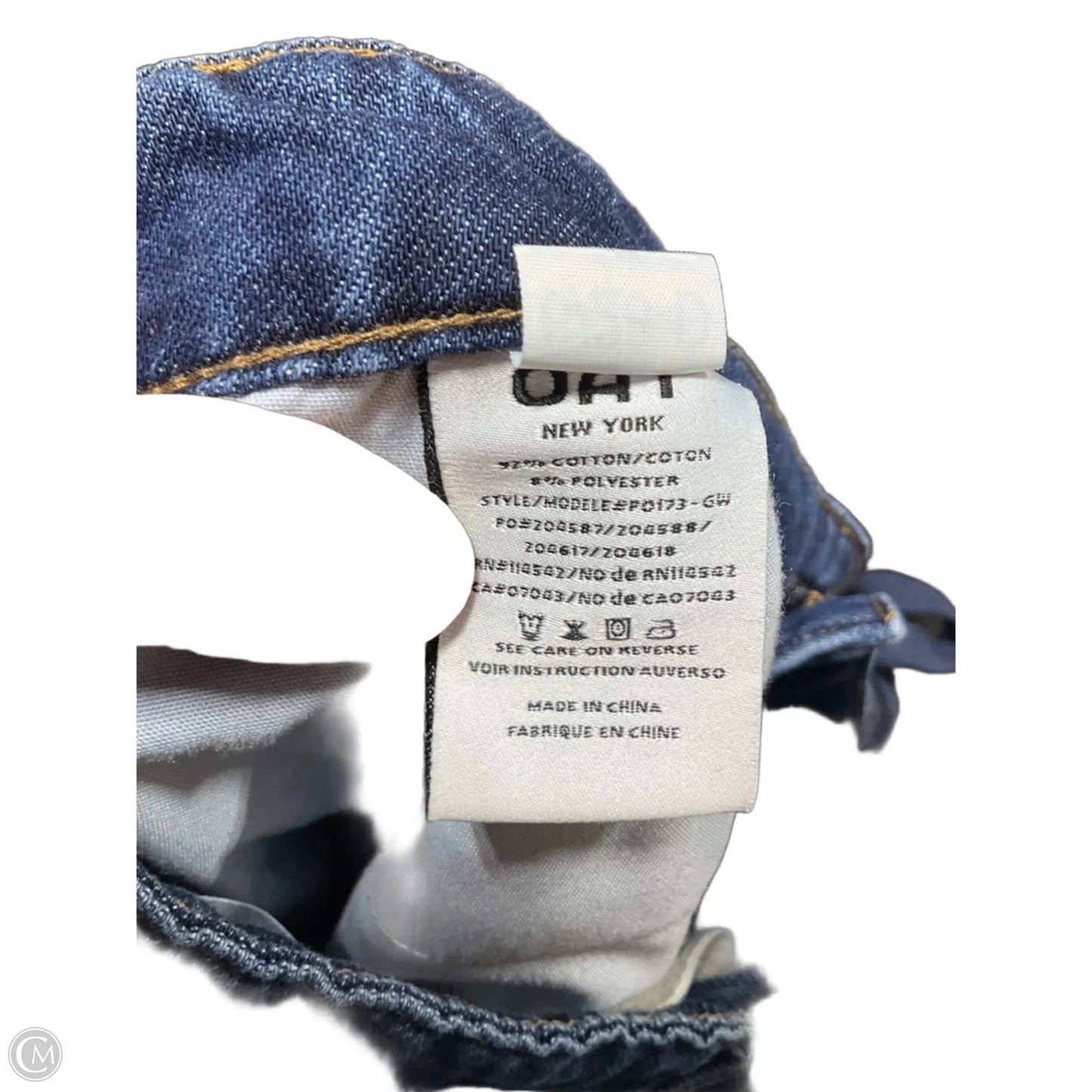 Jeans Flared By Oat In Blue, Size: 6