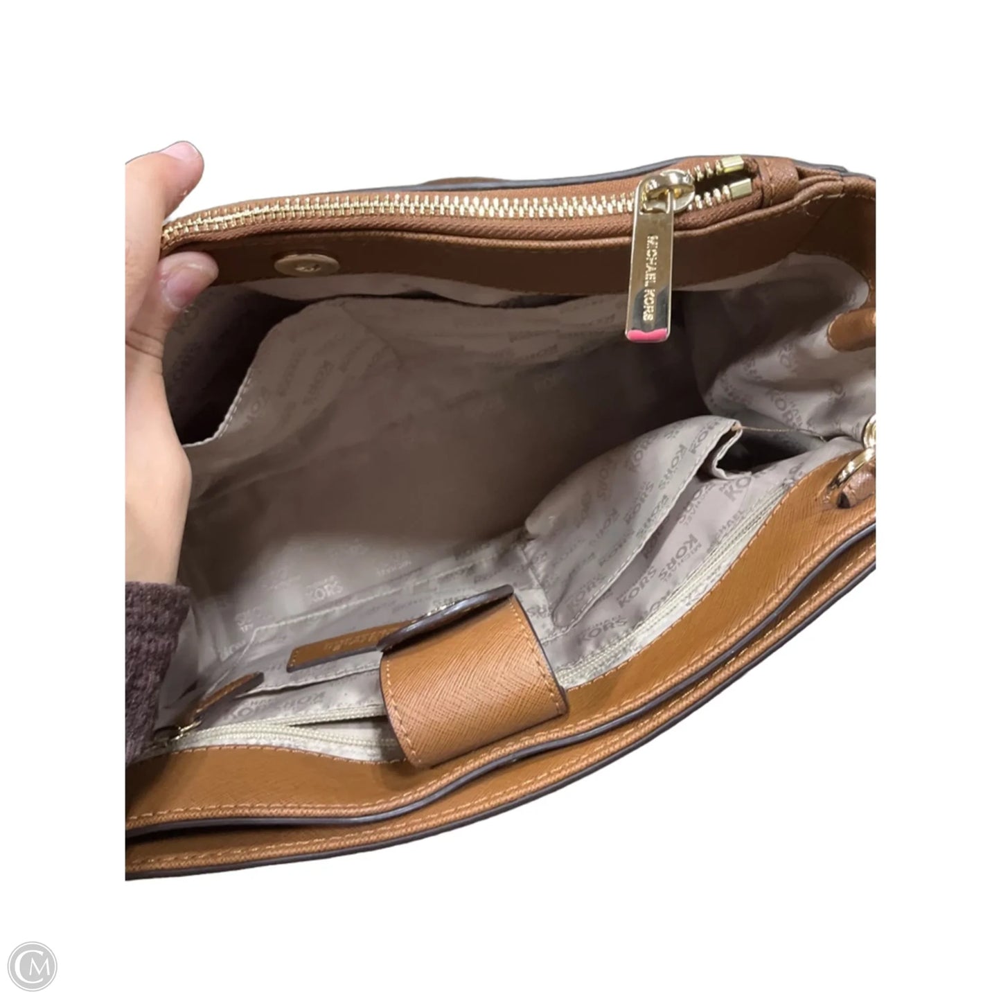 Handbag Designer By Michael Kors, Size: Large