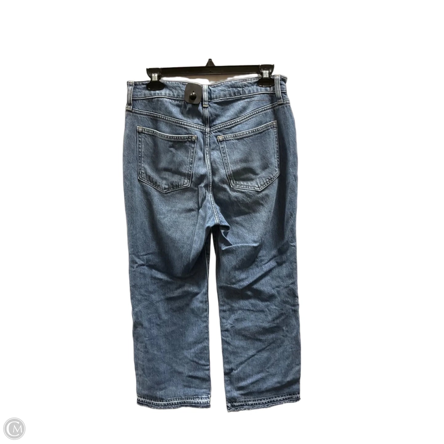 Jeans Wide Leg By J. Crew In Blue, Size: 4