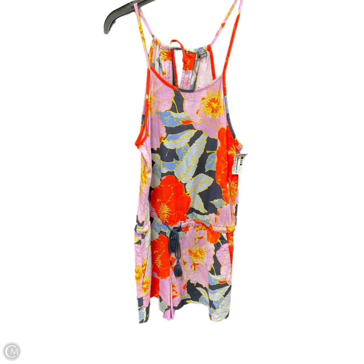 Romper By Loft In Floral Print, Size: Petite Xs