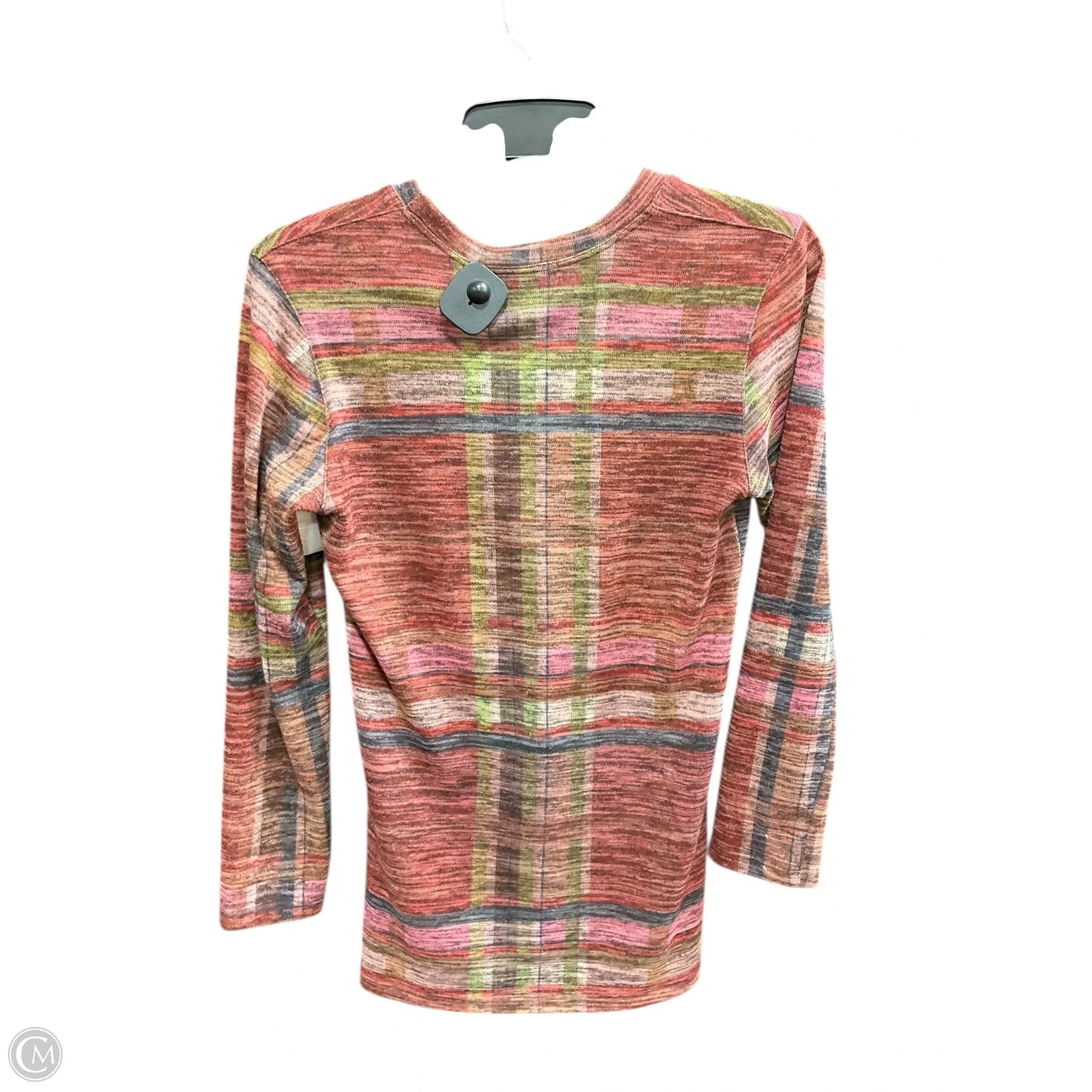 Top Long Sleeve By David Cline In Multi-colored, Size: S