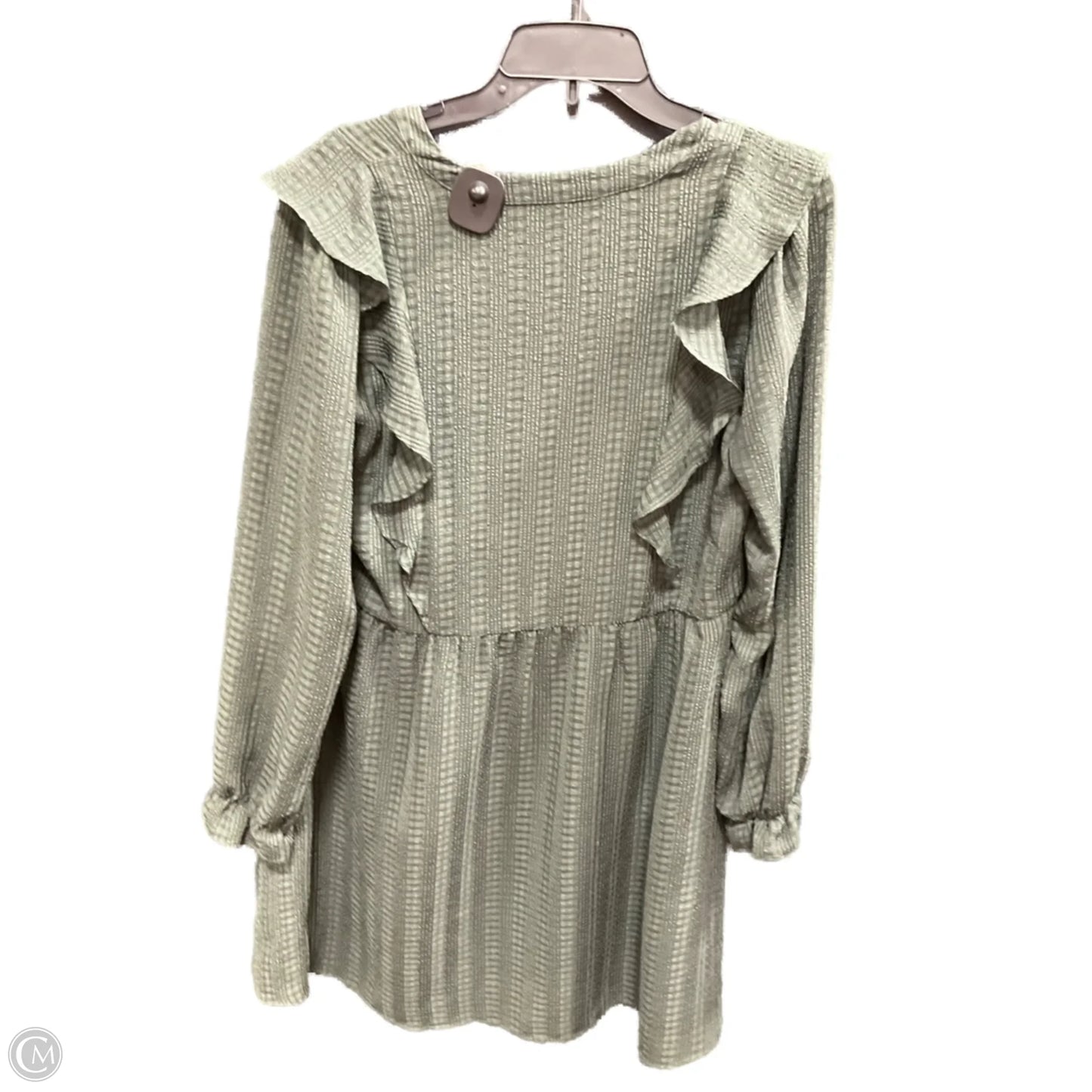 Dress Casual Midi By Loft In Green, Size: M