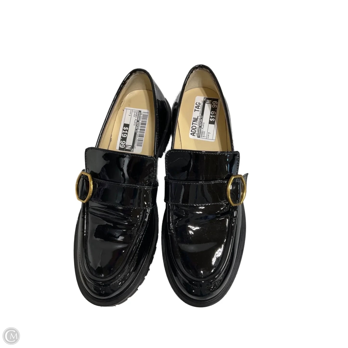 Shoes Flats By Banana Republic In Black, Size: 7