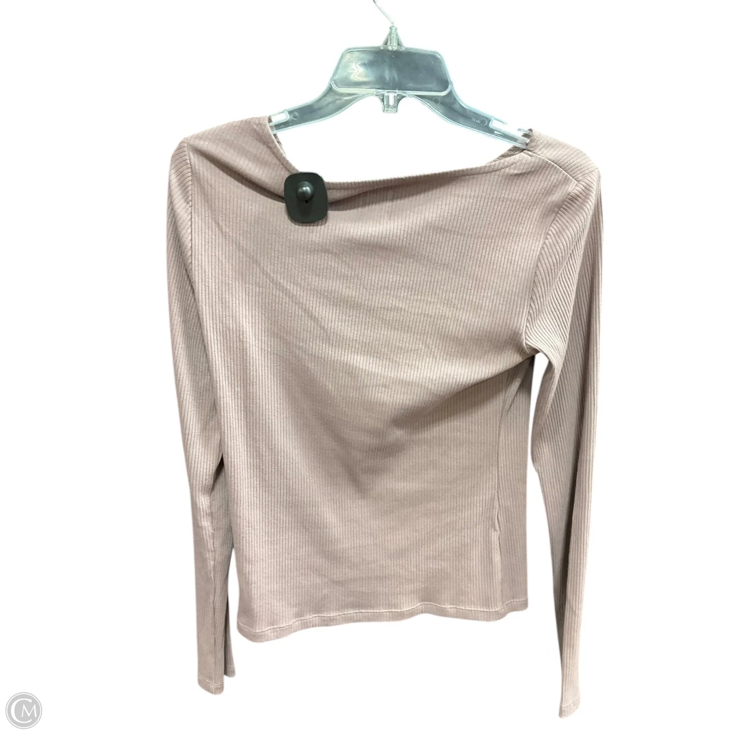 Athletic Top Long Sleeve Collar By Gap In Purple, Size: S