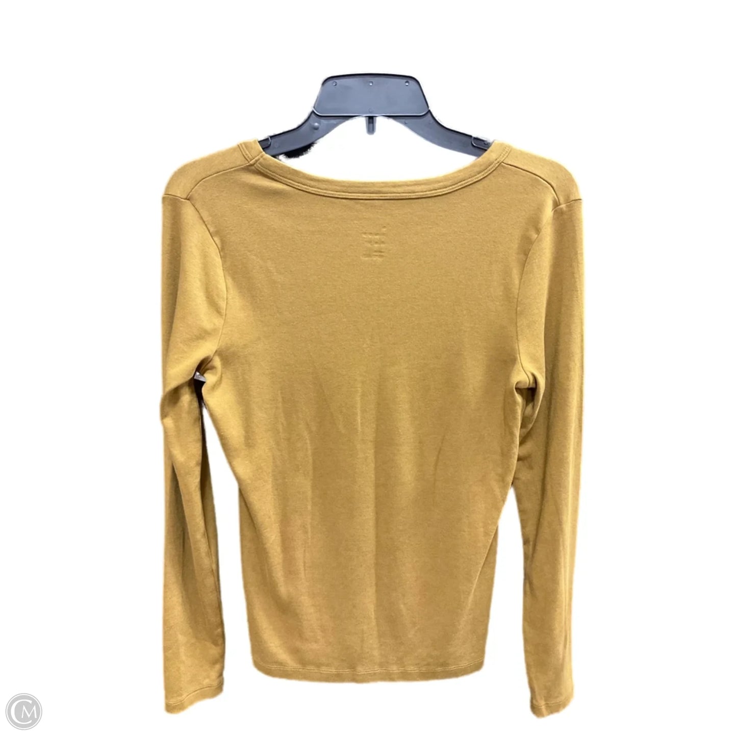 Top Long Sleeve Basic By A New Day In Green, Size: S