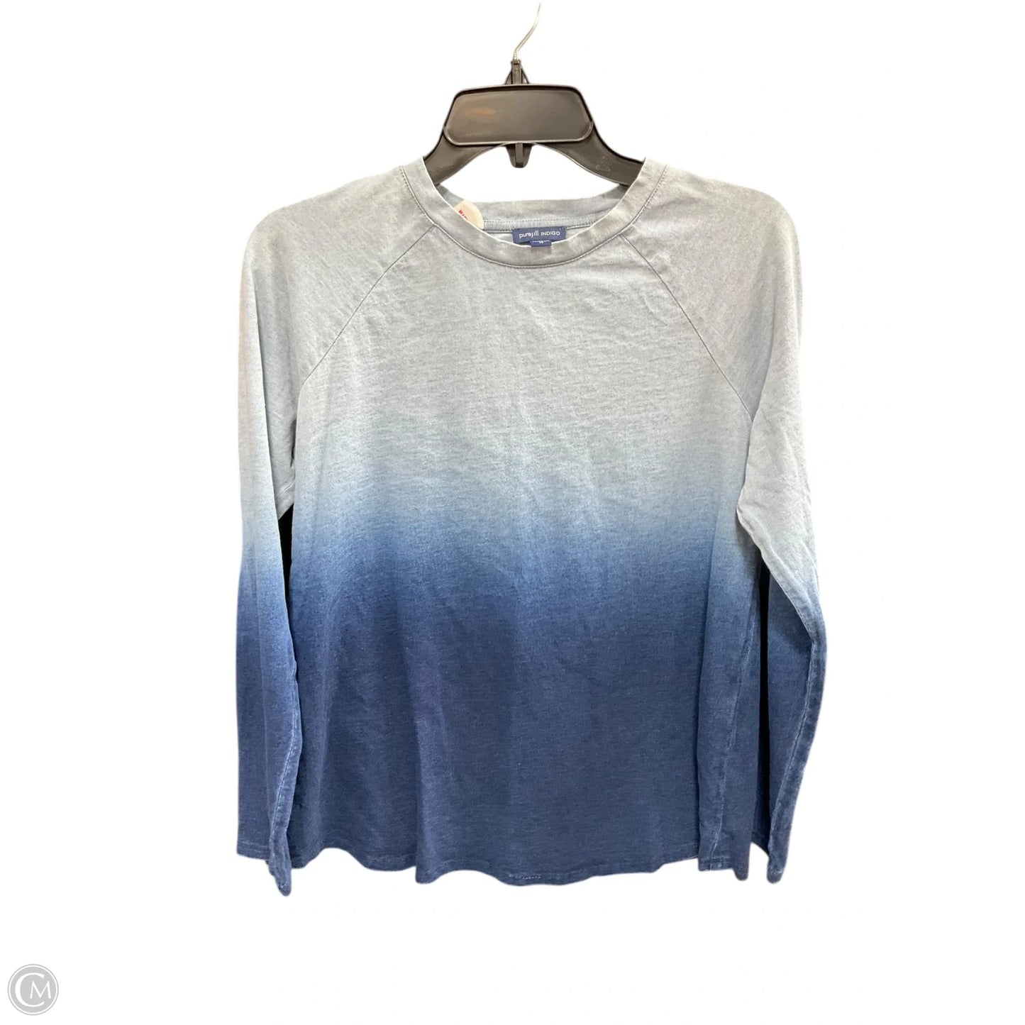 Top Long Sleeve By Pure Jill In Blue, Size: Xs