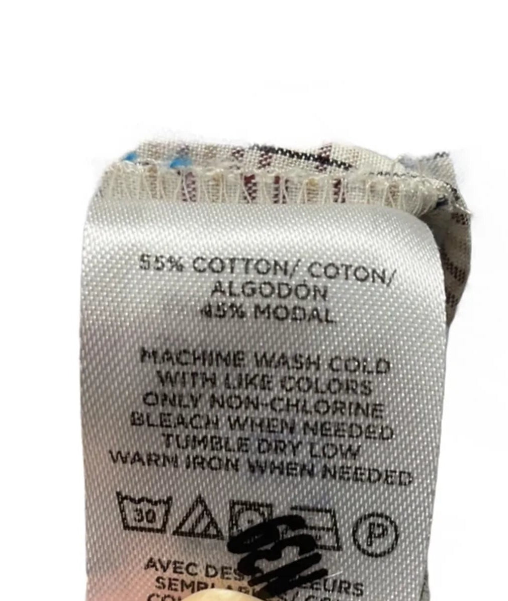 Top Long Sleeve By Loft In Plaid Pattern, Size: S