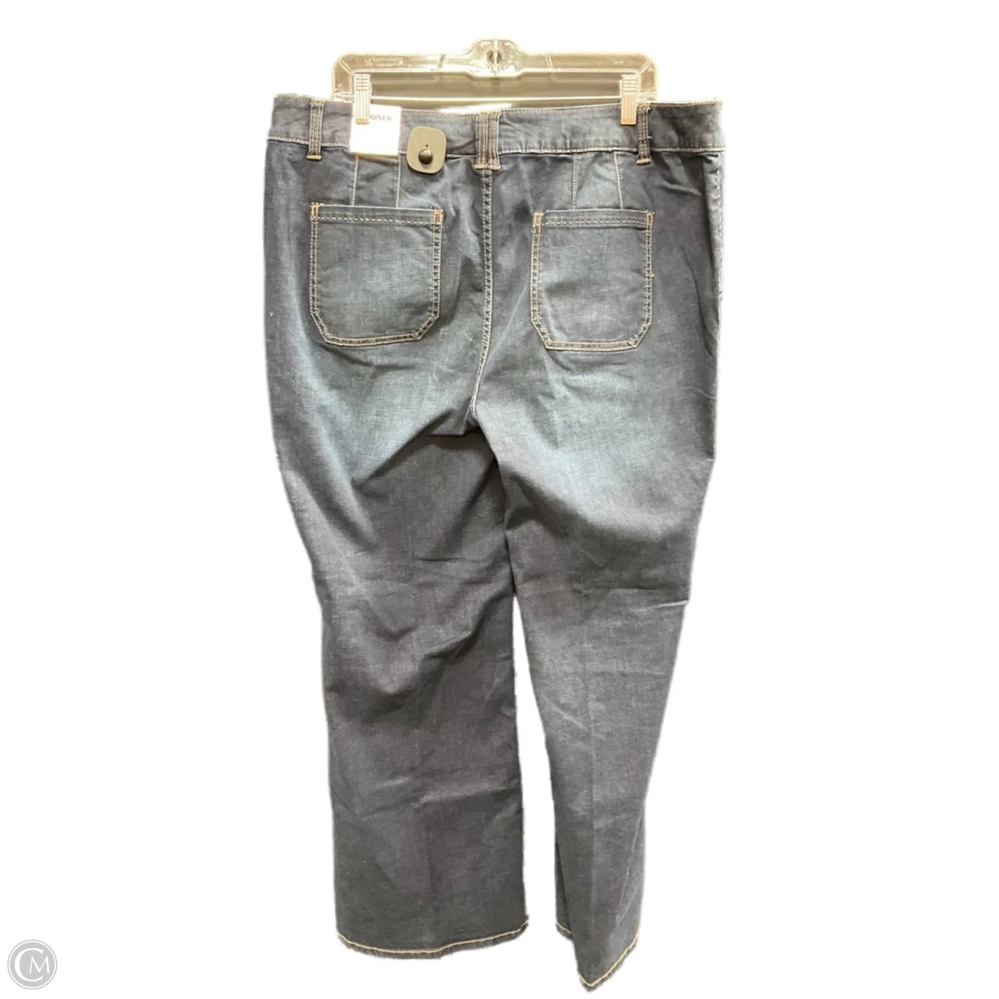 Jeans Wide Leg By Lane Bryant In Blue Denim, Size: 22