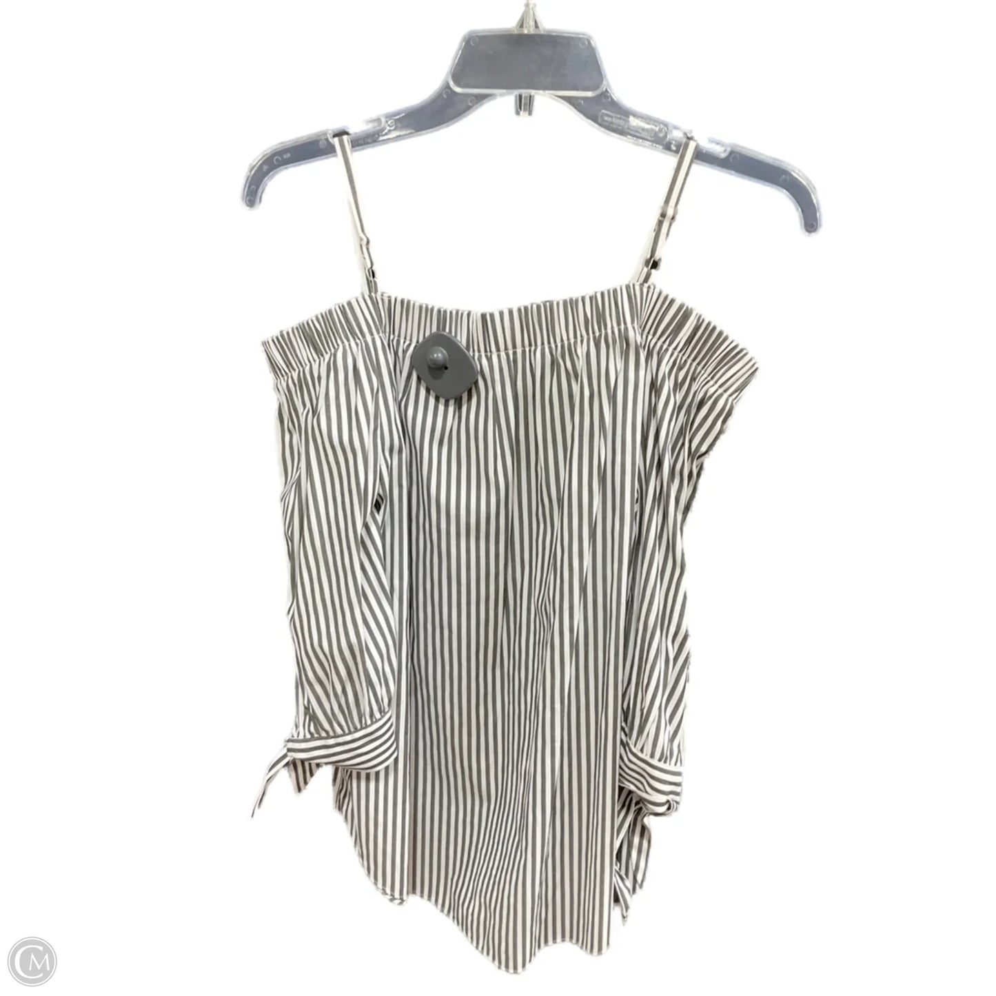 Top Long Sleeve By A Byer In Striped Pattern, Size: M
