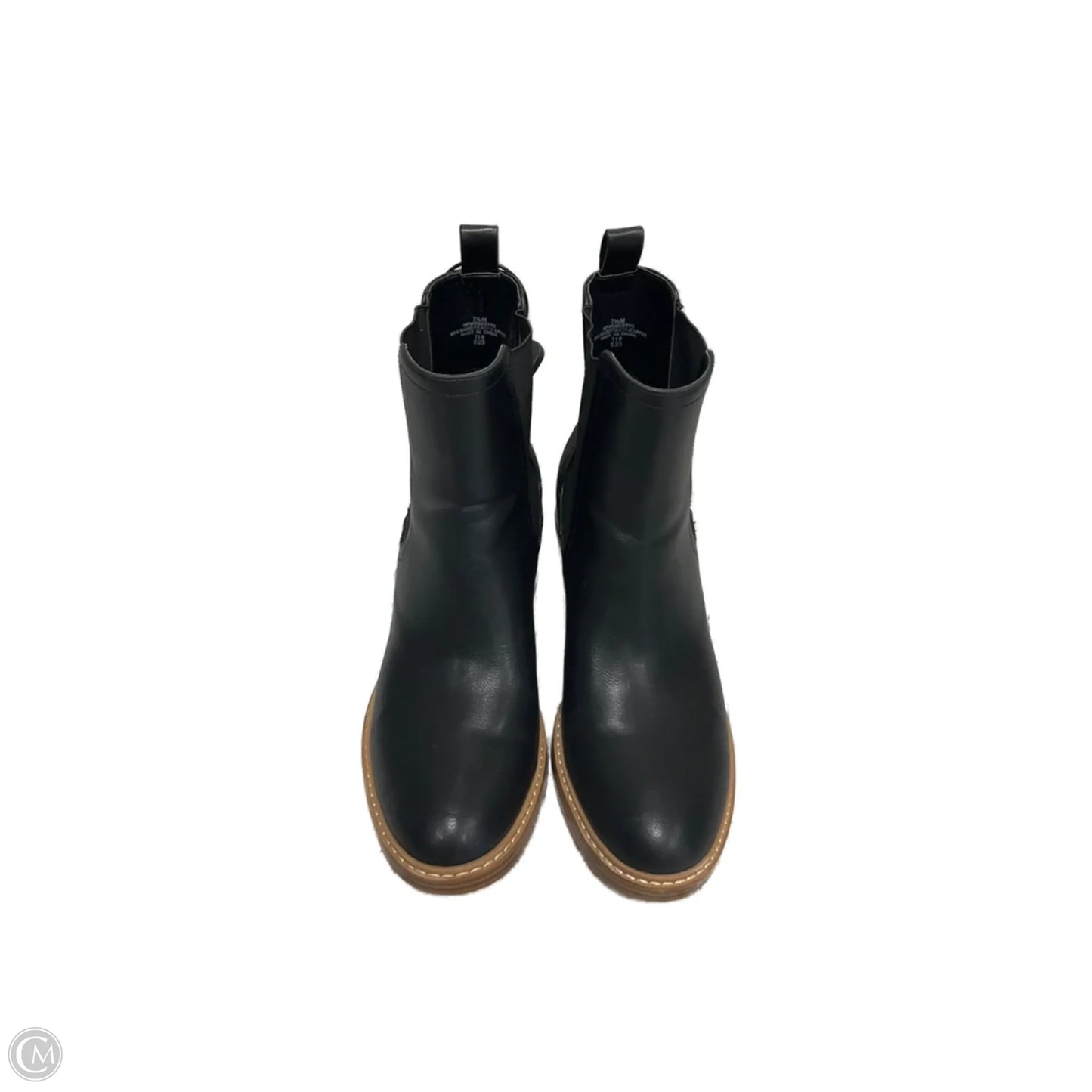 Boots Ankle Heels By Marc Fisher In Black, Size: 7.5