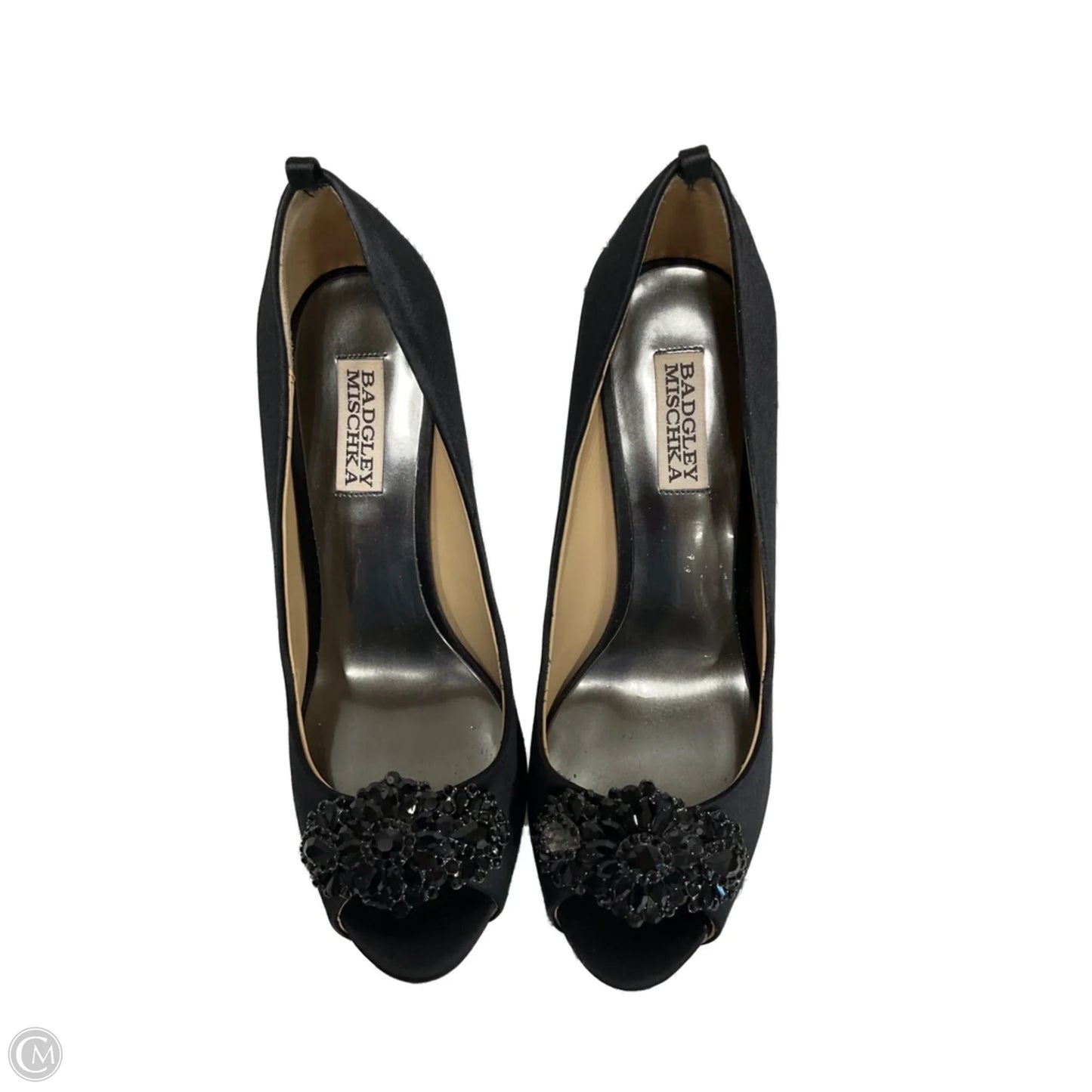 Shoes Heels Stiletto By Badgley Mischka In Black, Size: 8