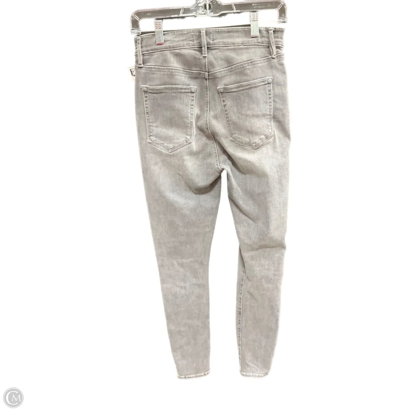 Jeans Straight By Loft In Grey, Size: 4