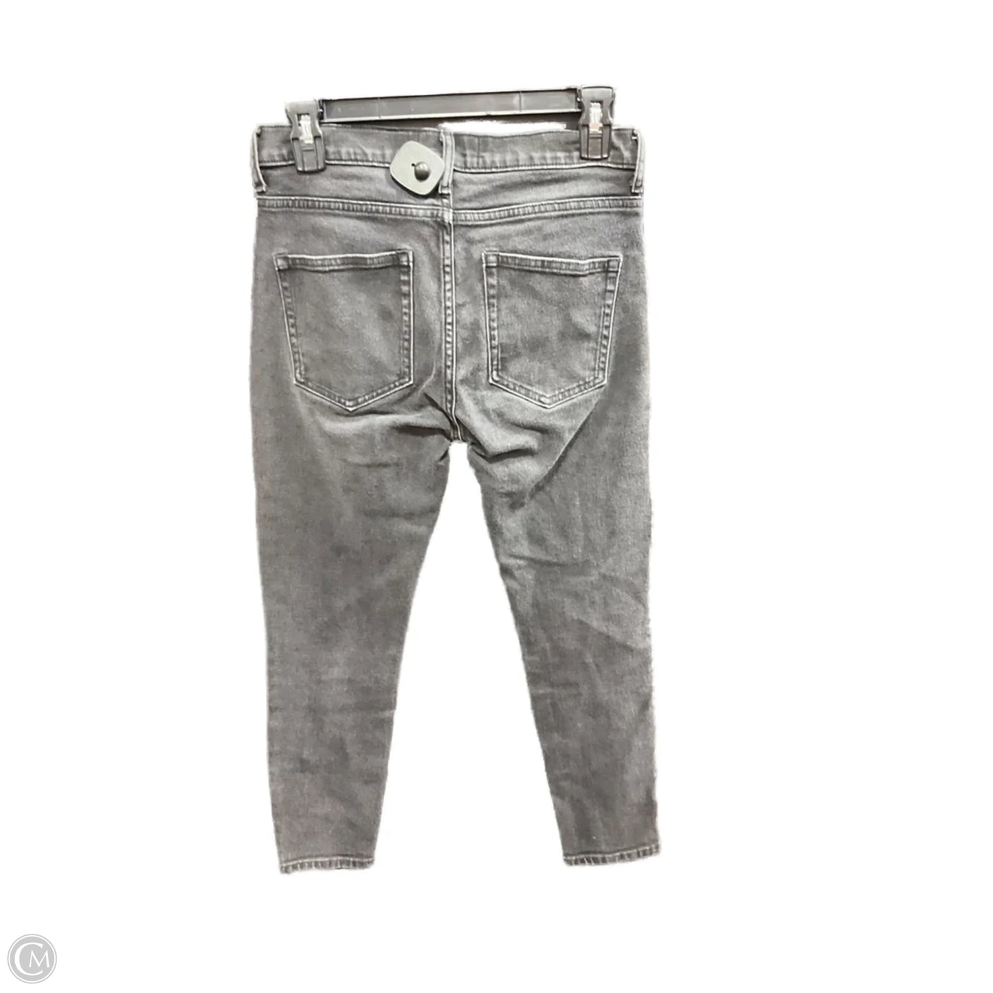 Jeans Straight By Everlane In Black Denim, Size: 4