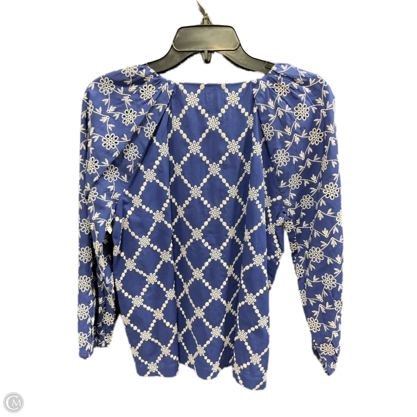 Top Long Sleeve By Ann Taylor In Floral Print, Size: Xs