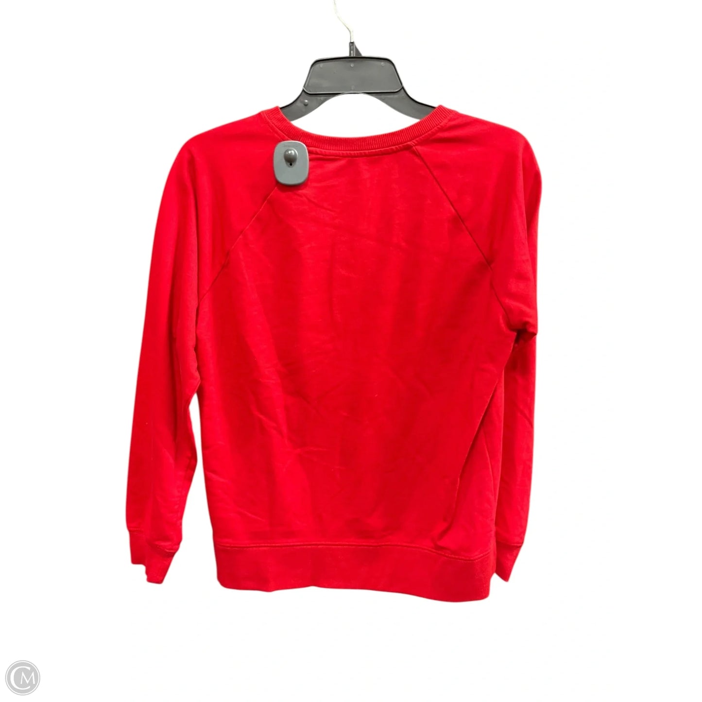 Top Long Sleeve By Michael By Michael Kors In Red, Size: S