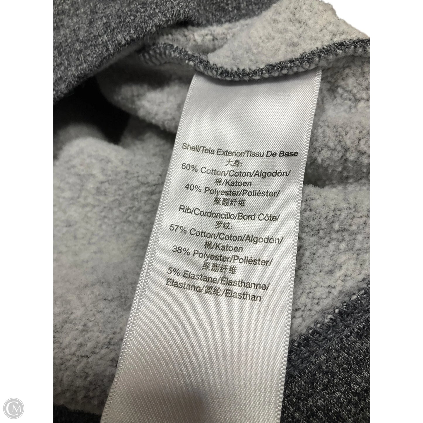 Sweatshirt Crewneck By Dkny In Grey, Size: Xl