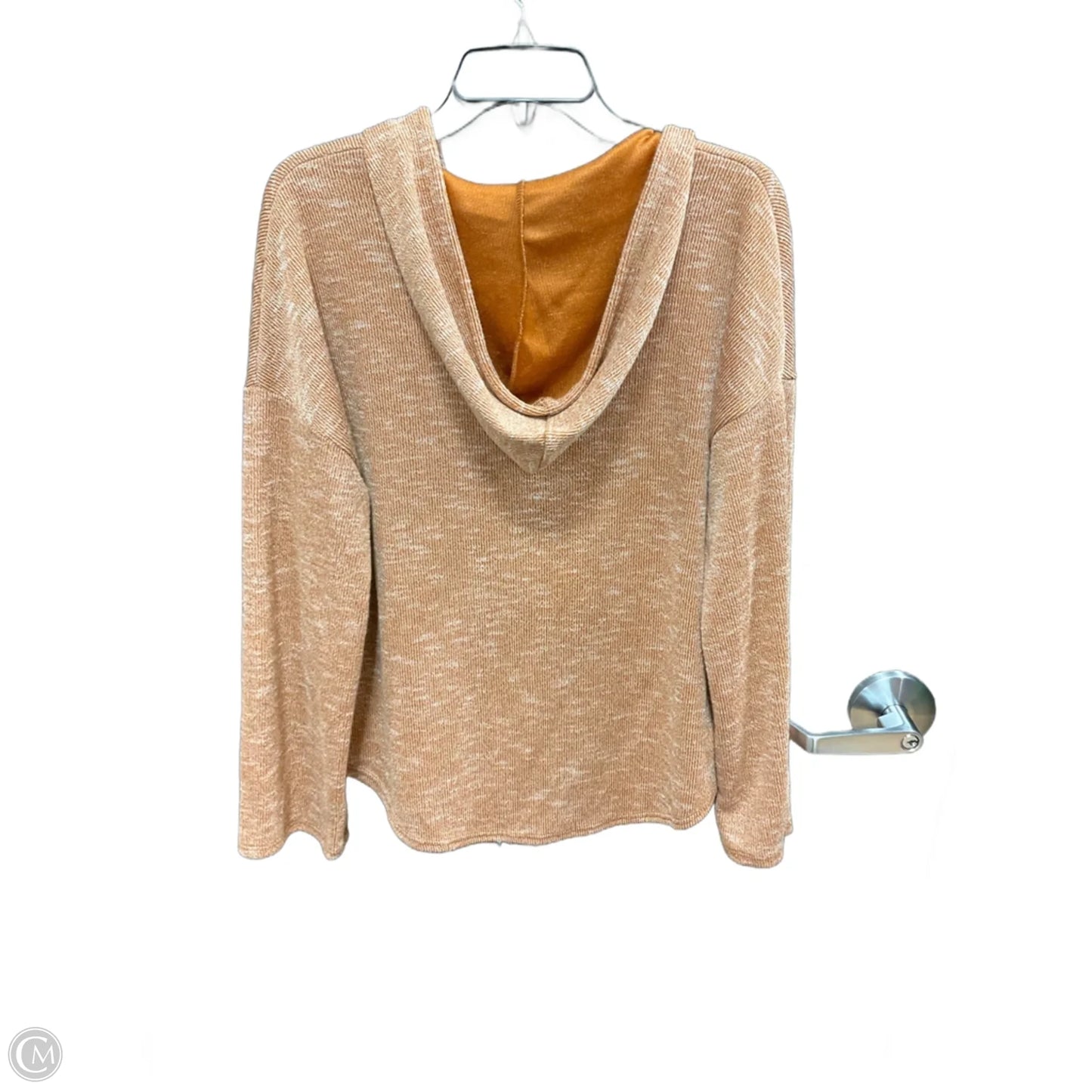 Sweatshirt Hoodie By Acemi In Orange, Size: M