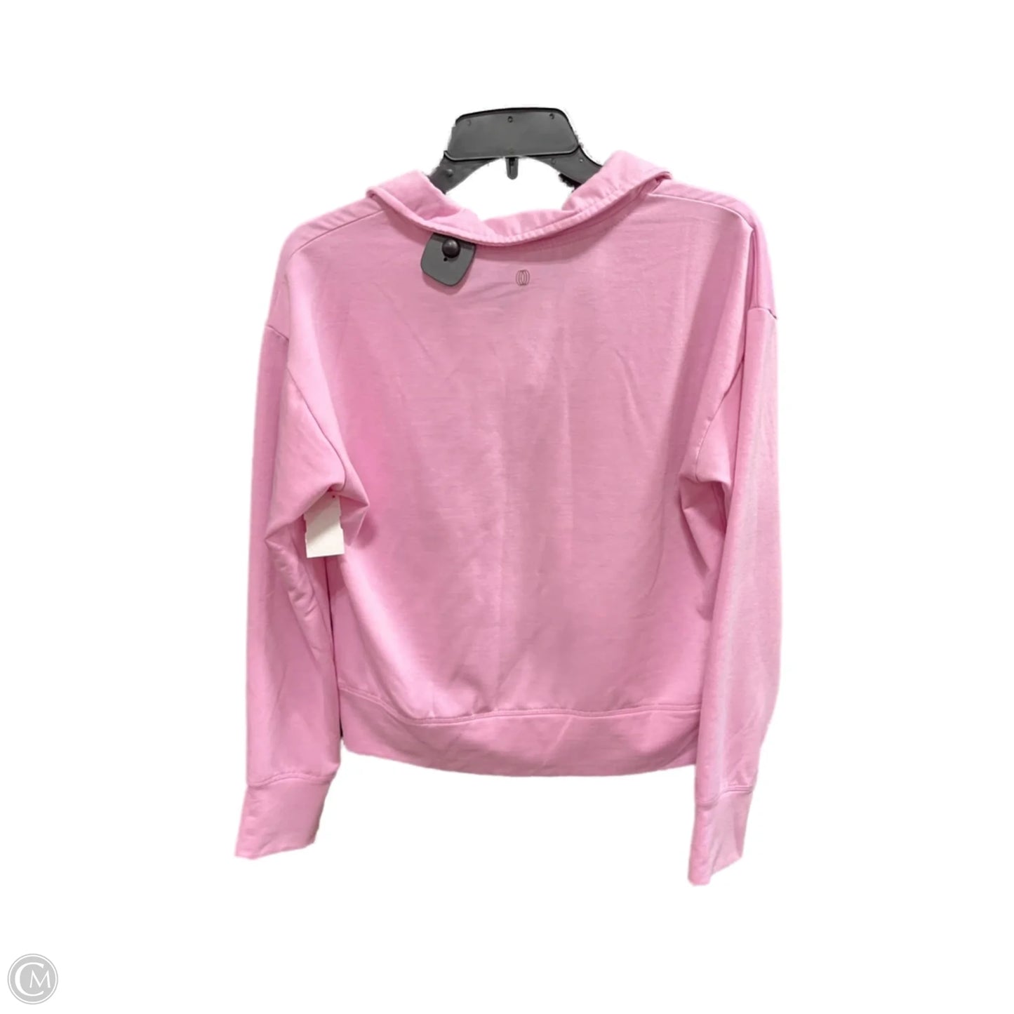 Athletic Sweatshirt Collar By Balance Collection In Pink, Size: S